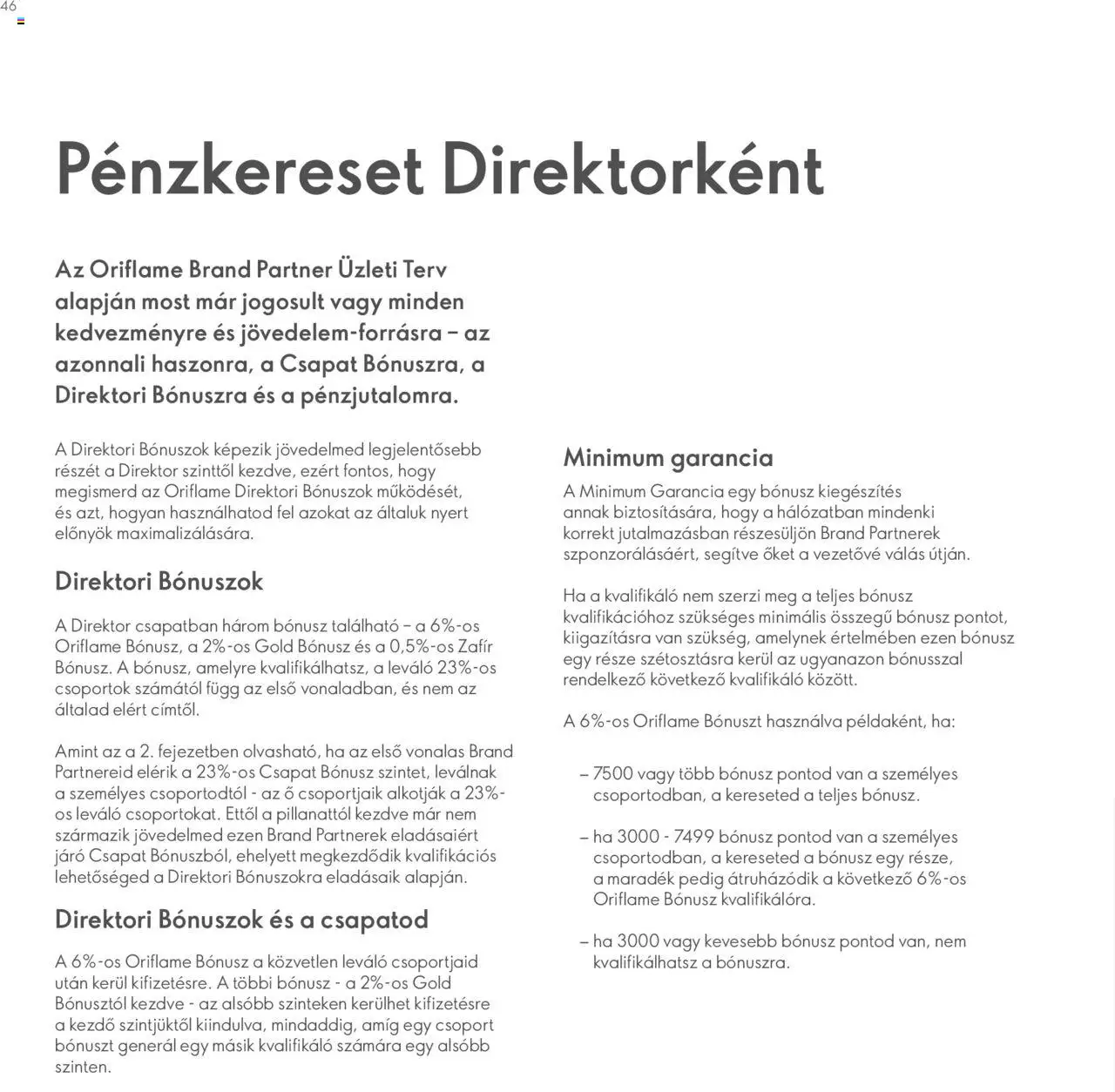 Oriflame akciós ujság - amely érvényes a következő dátumtól: 28.04.2024 | Oldal: 46