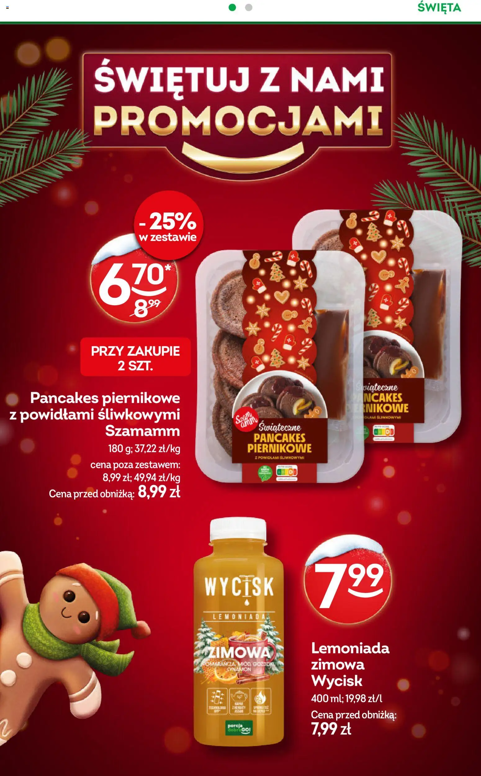 Żabka Gazetka od 17.12.2025 | Strona: 10 | Produkty: Cynamon, Goździki, Pancakes