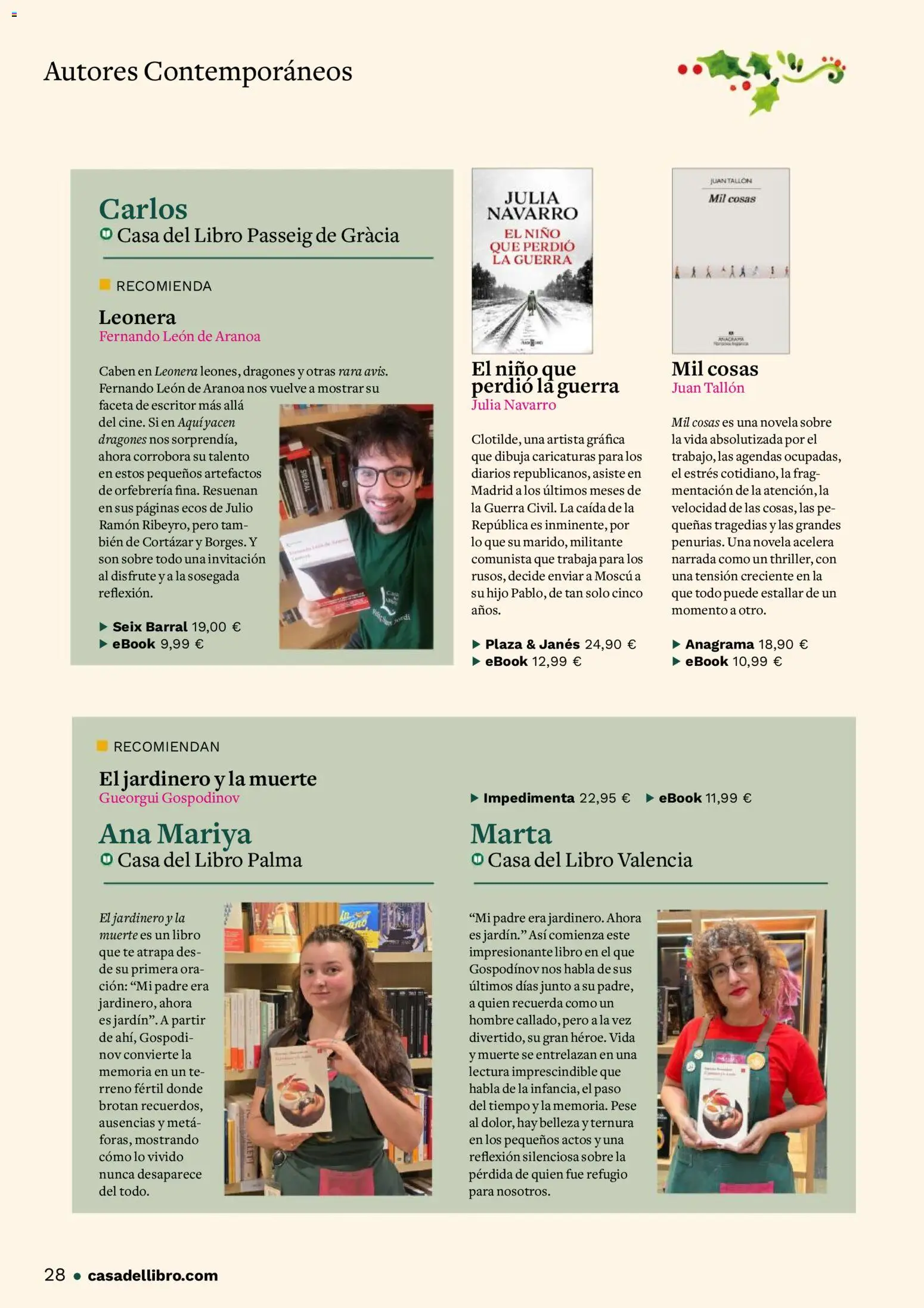 Casa del libro folleto │ válido desde el 01.11.2025 | Página: 28 | Productos: Té, Cama