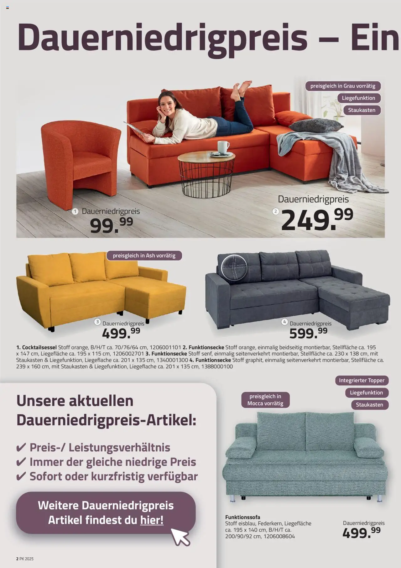 Roller Prospekt 	 – gültig ab 28.09.2025 | Seite: 2 | Produkte: Topper