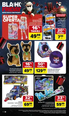 Pogląd oferty "Carrefour Black Friday" - ważna od 03.11.2025 | Strona: 6 | Produkty: Lalka, Barbie, Piesek interaktywny