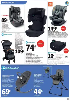 Vista previa E.Leclerc folleto válido desde el 05.11.2025 | Página: 29 | Productos: Cinturón, Reposapiés, Cojín, Cesta