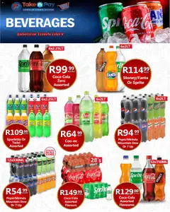 Take n Pay specials catalogue – valid from 16.03.2026 | Page: 35 | Products: Cesto para colada, Fanta, Sprite, Stoney