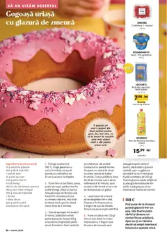 Ofertele Mega Image valabile de la 26.02.2026 | Pagină: 36 | Produse: Mici, Unt, Făină, Lămâie