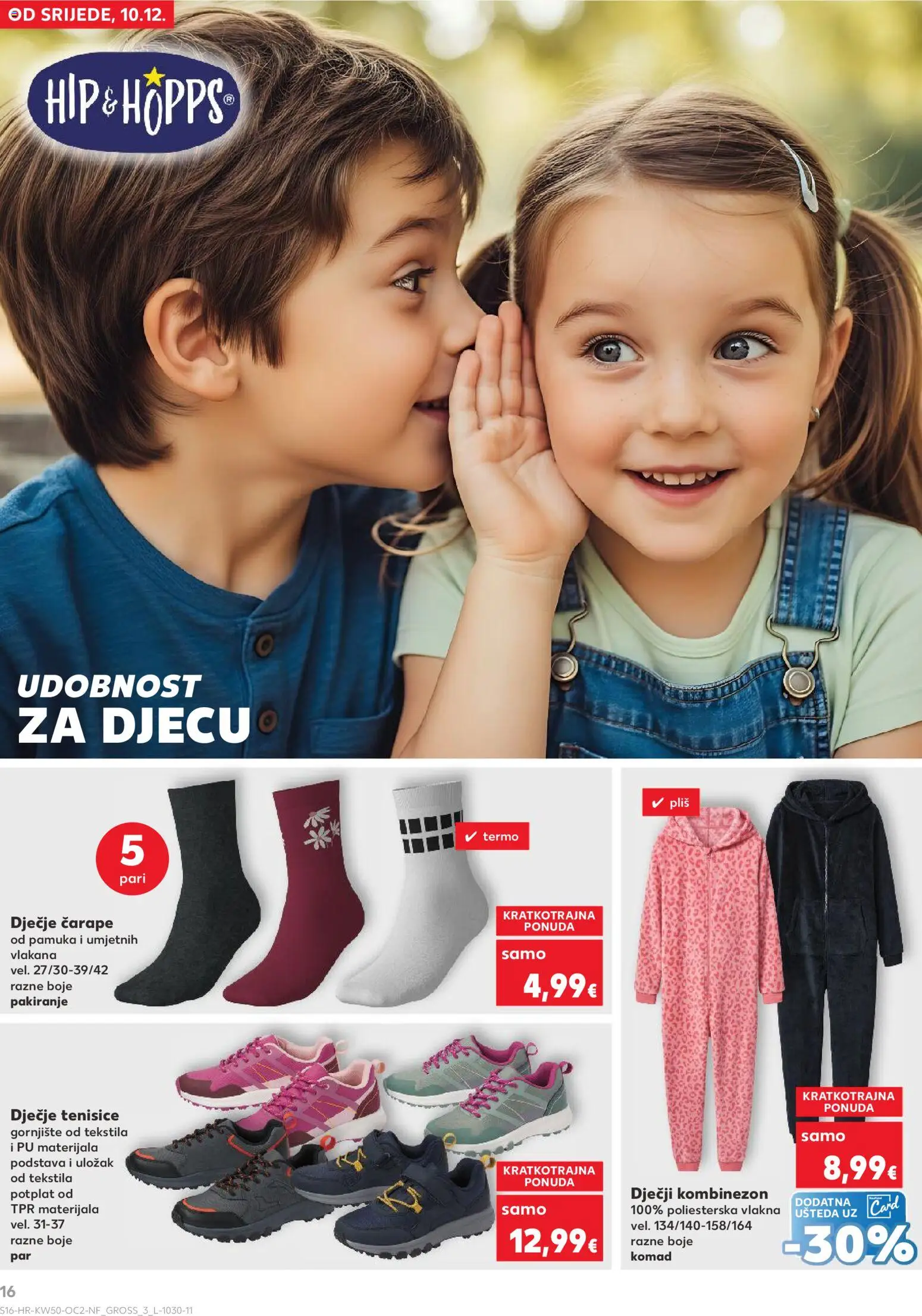 Kaufland HR akciós ujság - amely érvényes a következő dátumtól: 10.12.2025 | Oldal: 16