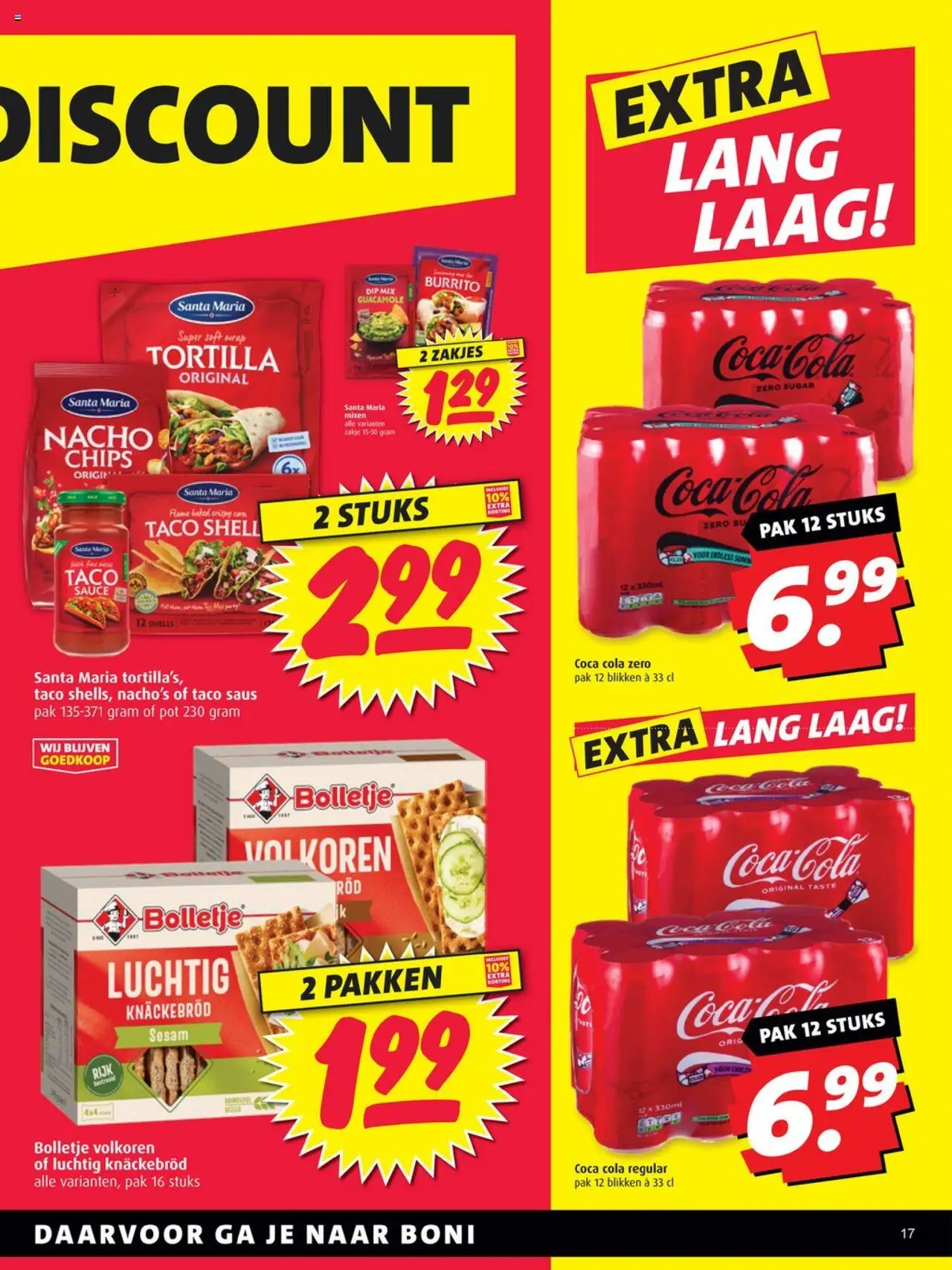  | Pagina: 17 | Producten: Burrito, Coca Cola, Dip, Saus