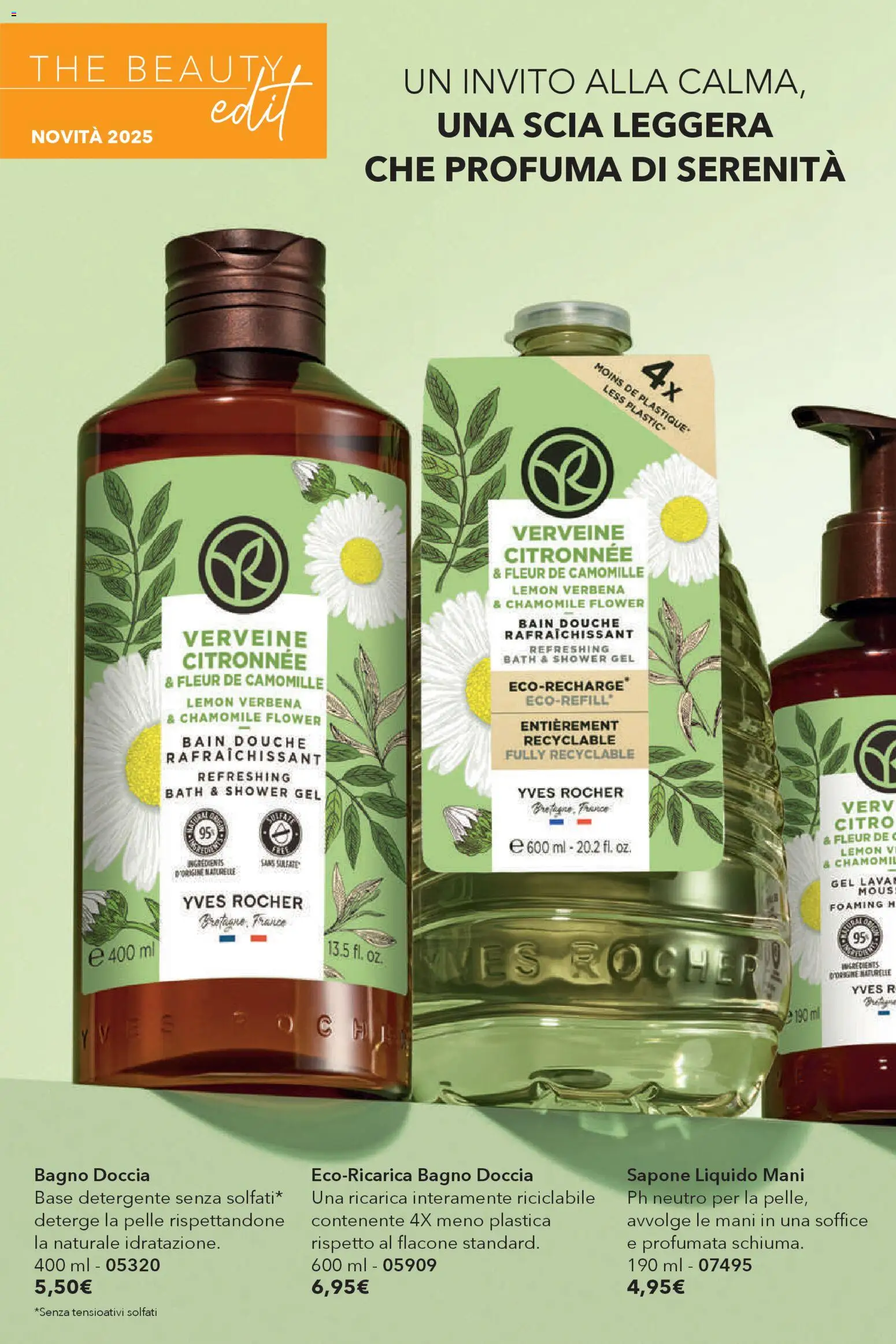 Volantino Yves Rocher del 16.12.2025 | Pagina: 34 | Prodotti: Sapone, Detergente, The, Doccia