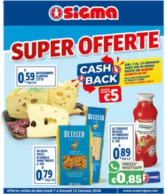 Anteprima del volantino SIGMA Super Offerte catalogo valido a partire dal 07.01.2026