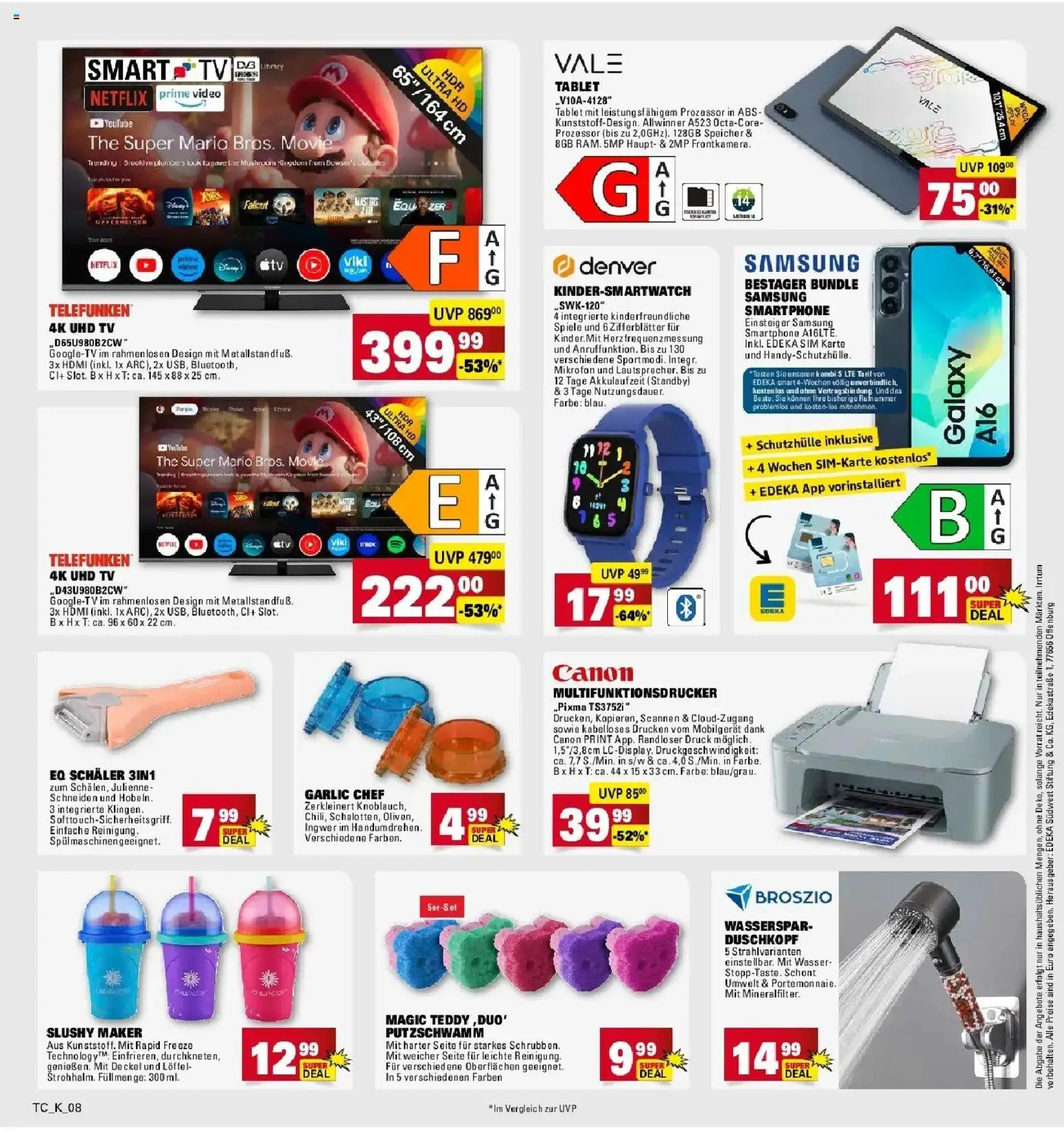 Angebote – gültig ab 27.04.2026 | Seite: 73 | Produkte: Samsung, Wasser, Smartphone, Duschkopf