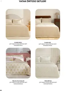 01.03.2026 tarihinden itibaren geçerli olan Karaca Home kataloğu önizlemesi | Sayfa: 66 | Ürünler: Yatak, Yatak örtüsü