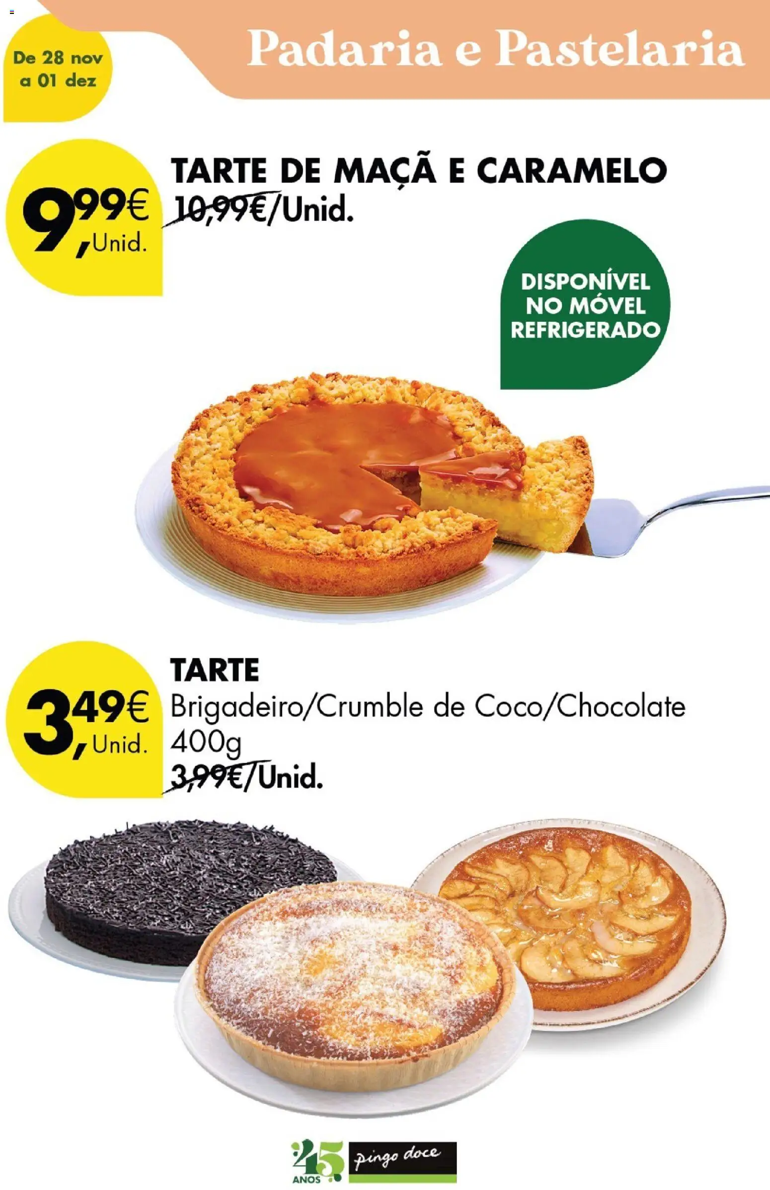 Pingo Doce Poupe este Fim de Semana │ válido de 28.11.2025 | Página: 11 | Produtos: Padaria, Maça, Tarte