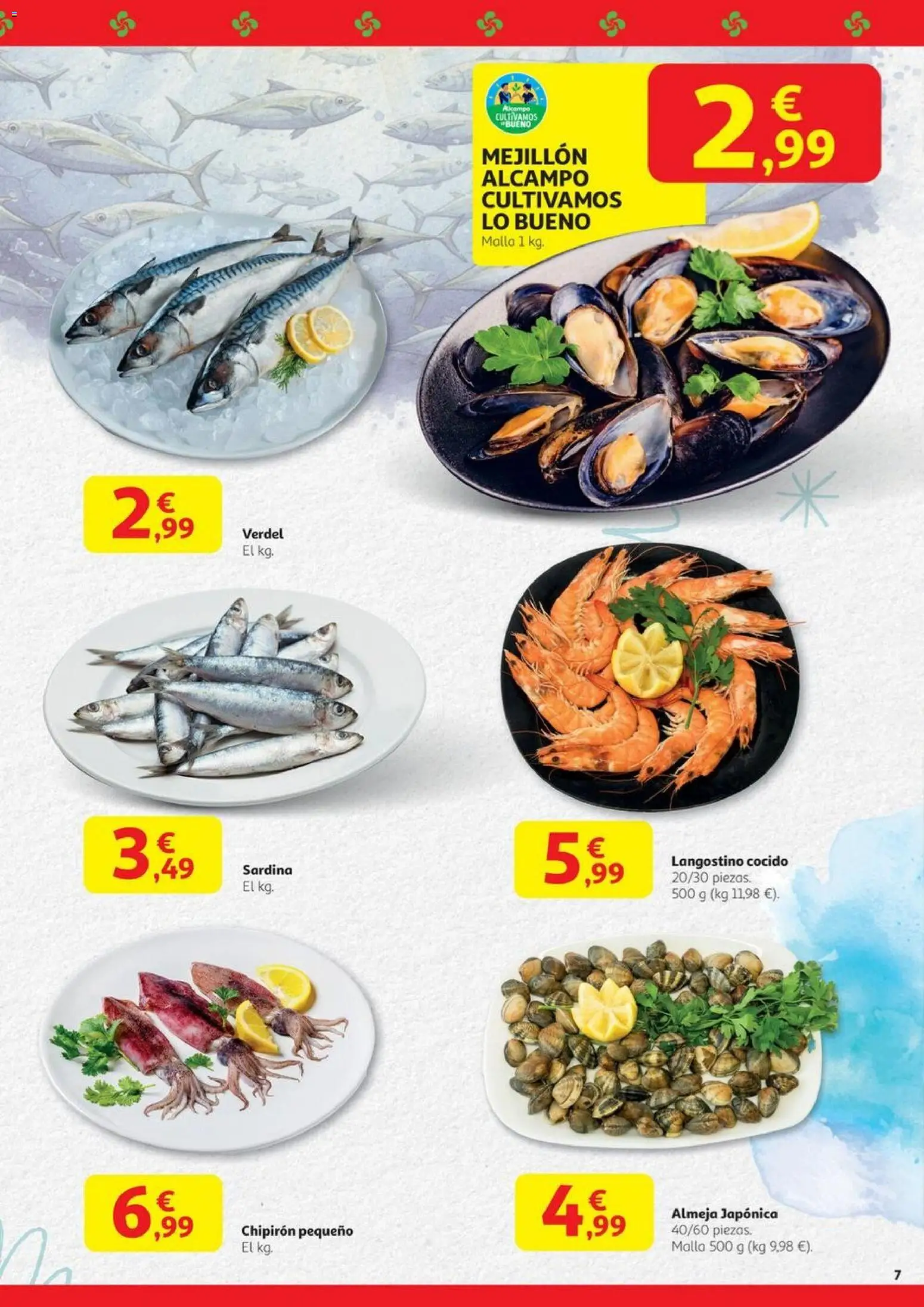 Alcampo - Reapertura Irun Oiartzun  │ válido desde el 11.11.2025 | Página: 7 | Productos: Langostino