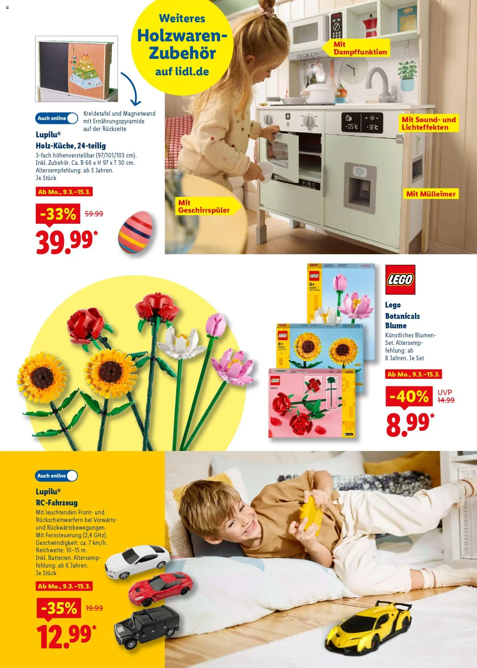 Lidl - Prospekt – gültig ab 09.03.2026 | Seite: 15 | Produkte: Geschirrspüler, Blumen