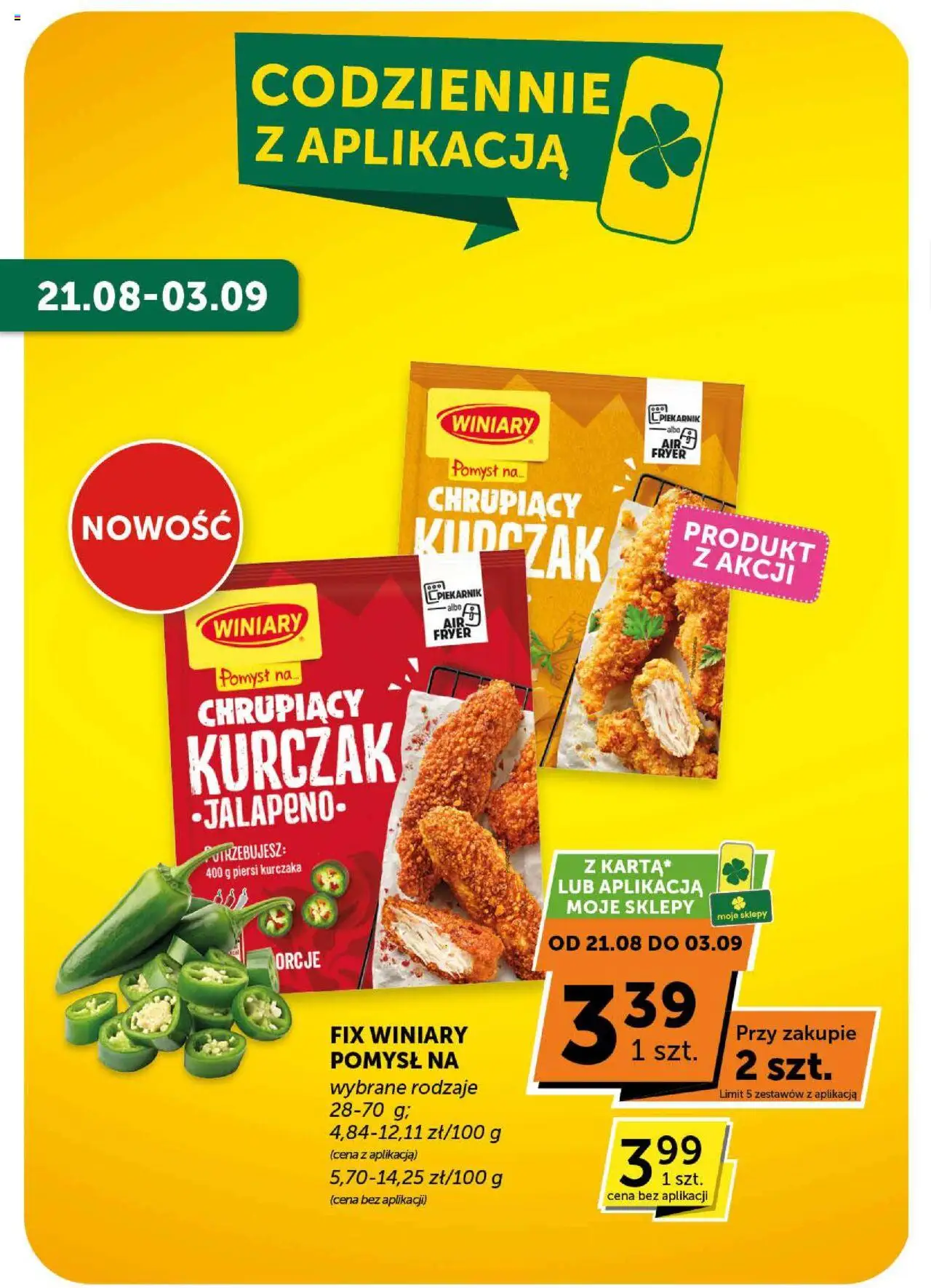 Groszek Gazetka od 21.08.2025 | Strona: 10 | Produkty: Kurczak, Piersi, Piekarnik