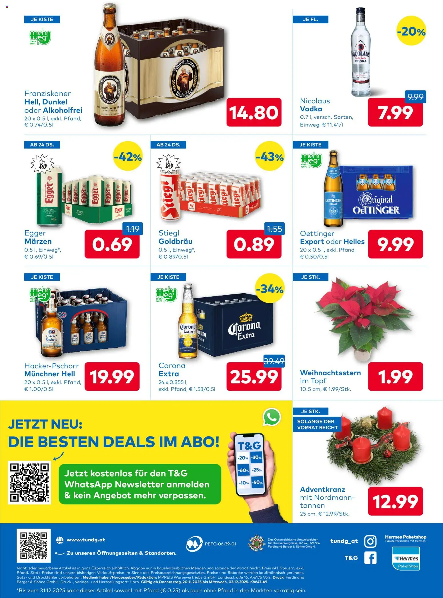 T&G - Kärnten gültig ab 20.11.2025 | Seite: 8