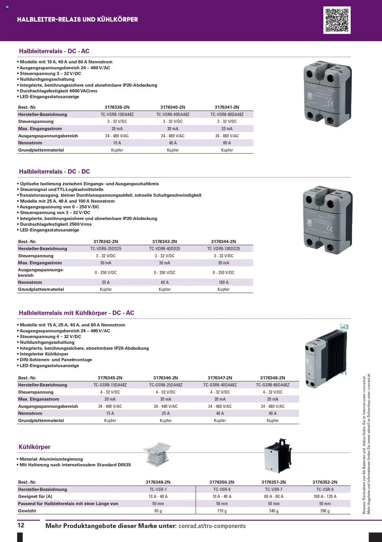 Conrad TRU Components gültig ab 13.03.2025 | Seite: 12 | Produkte: Gewicht