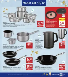 Aldi folder week 49 - Voorbeeld van een folder van Aldi, geldig van 08.12.2025 | Pagina: 27 | Producten: Waterkoker, Oven, Saus, Pan