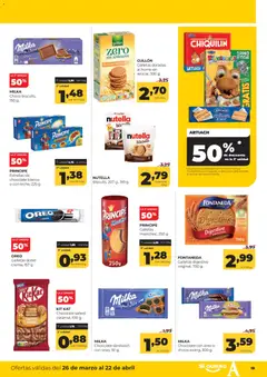Vista previa Alimerka folleto Asturias válido desde el 26.03.2026 | Página: 19 | Productos: Chocolate, Cereales, Galletas, Horno