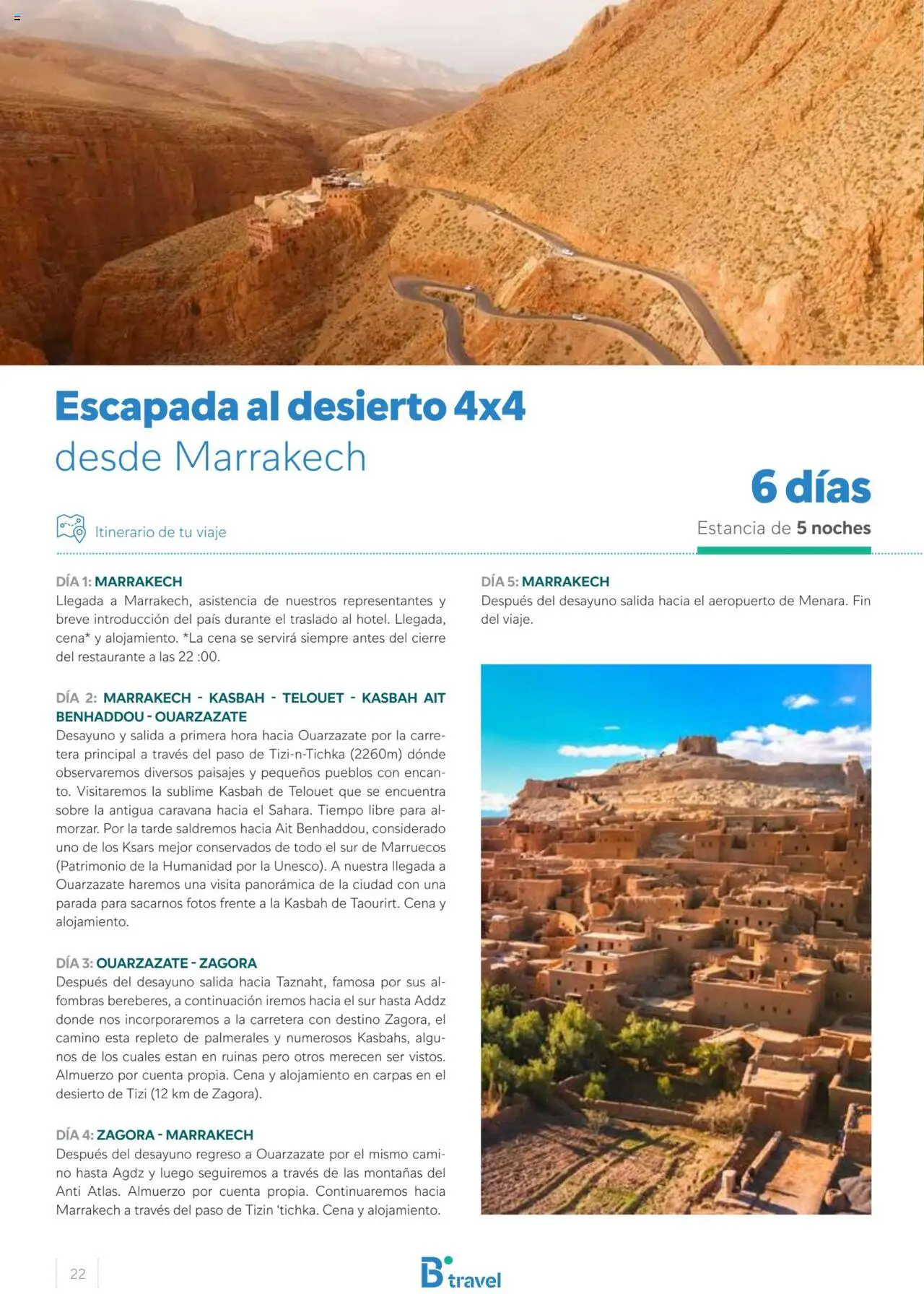 B the travel brand Marruecos │ válido desde el 10.05.2024 | Página: 22