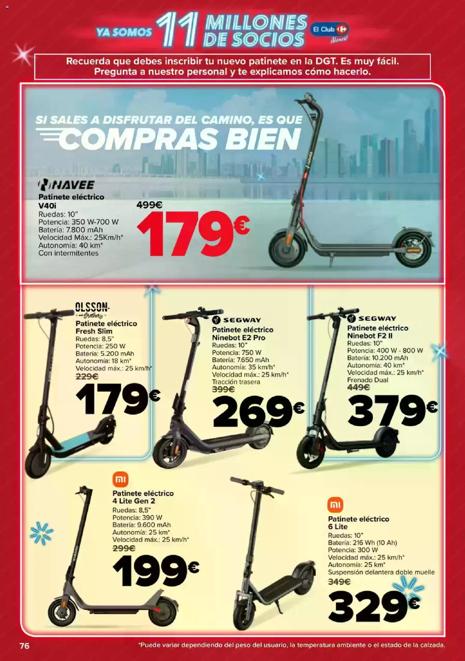 Carrefour folleto │ válido desde el 23.04.2026 | Página: 75 | Productos: Patinete, Té, Ελιές, Batería