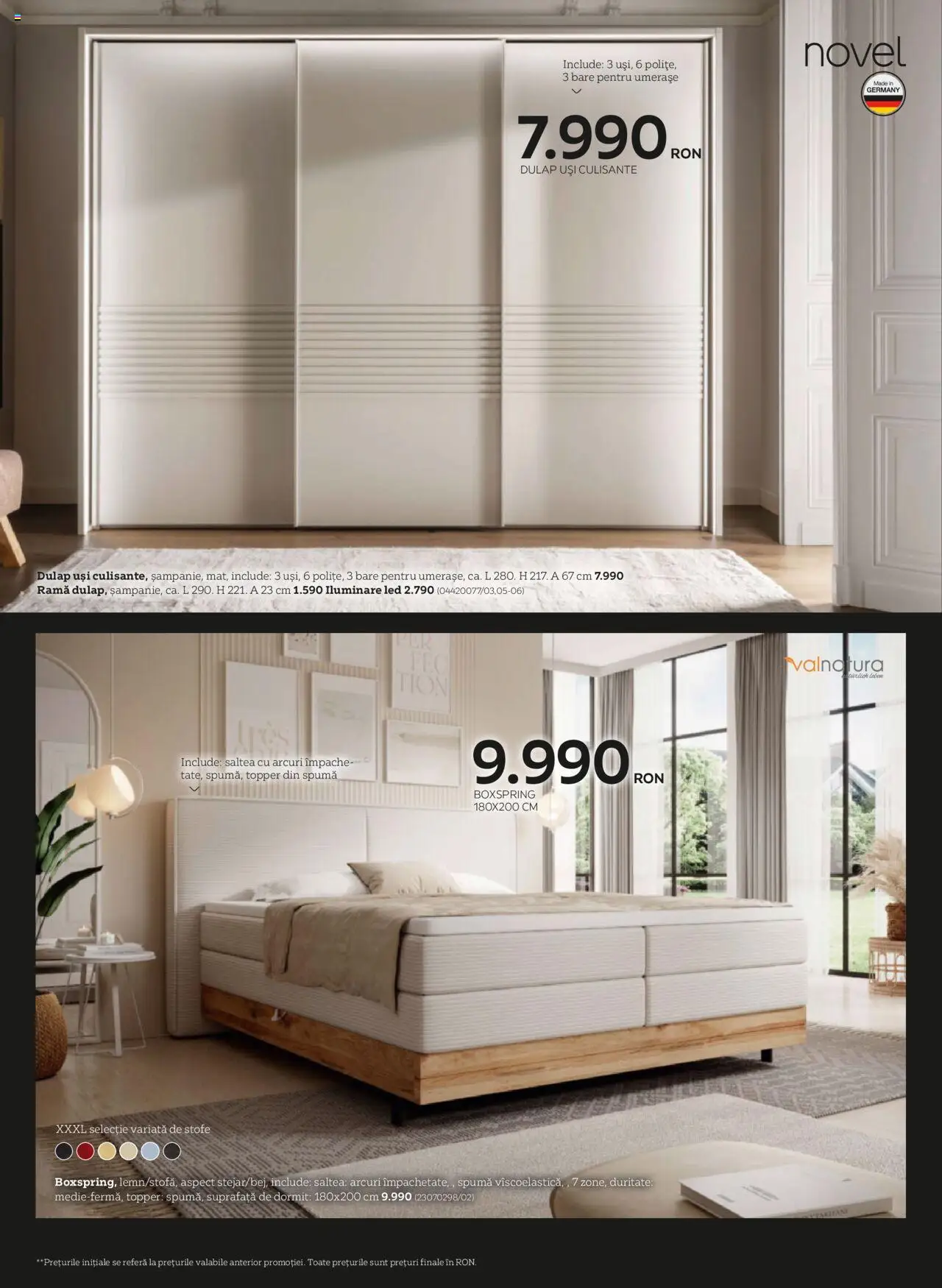 Noul catalog XXXLutz – valabil de la 07.04.2025 | Pagină: 26 | Produse: Saltea, Babak, Topper