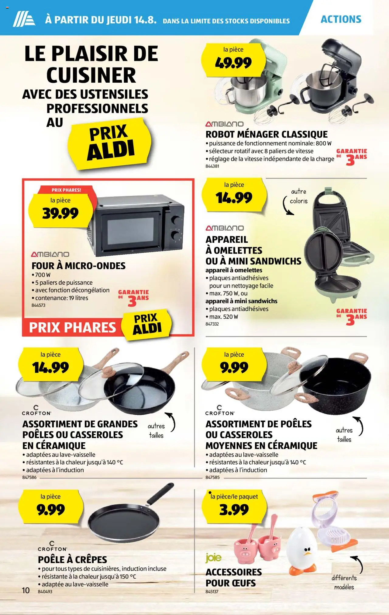 Aldi Prospectus ab 14.08.2025 | Seite: 10