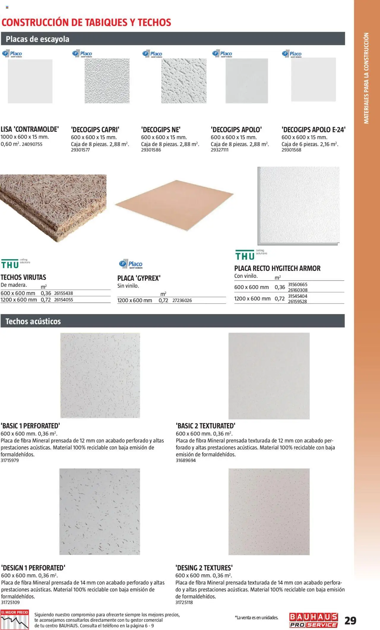 Bauhaus - ProService  │ válido desde el 24.02.2025 | Página: 29 | Productos: Té, Teléfono, Caja