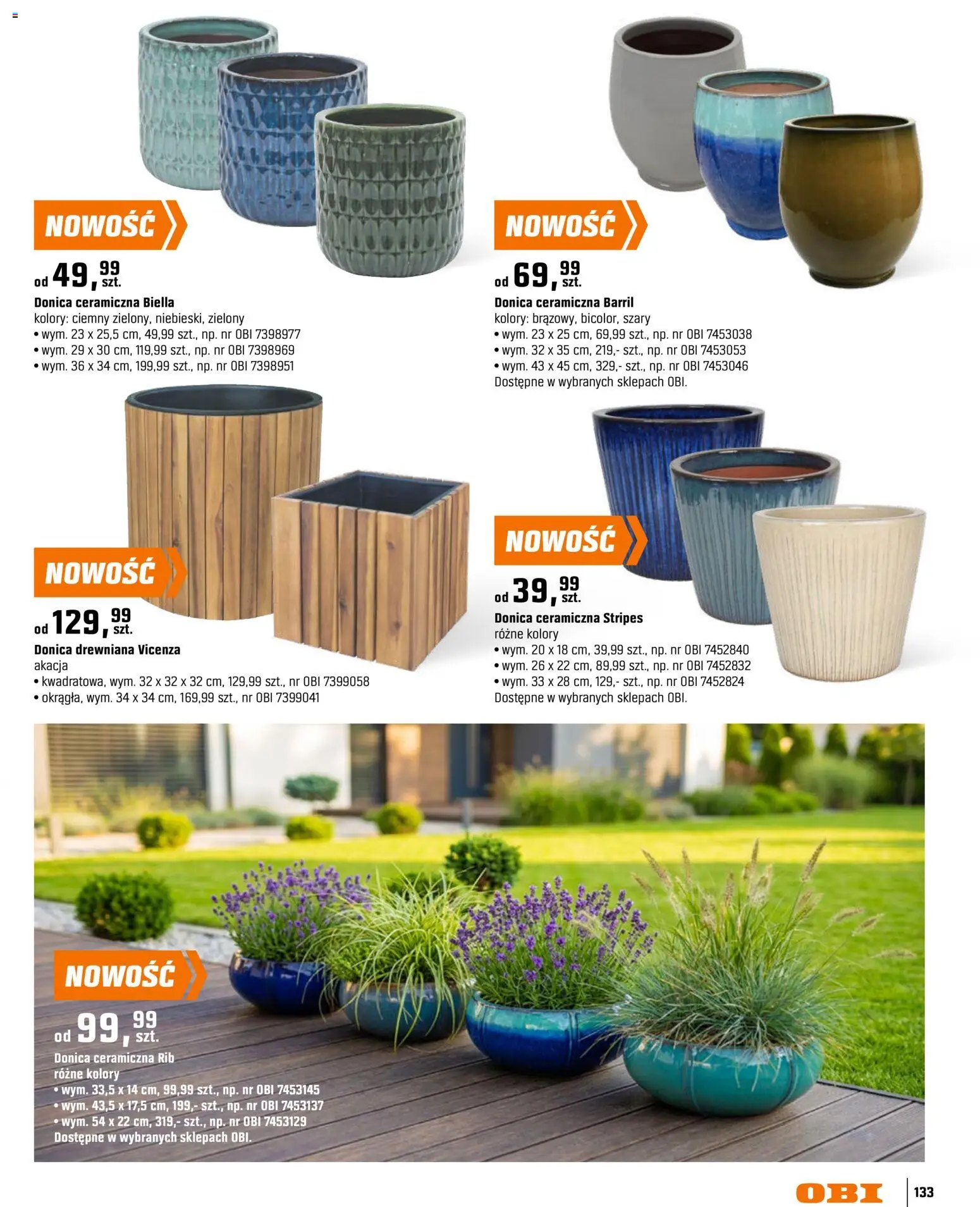 OBI gazetka - Ogród od 11.03.2026 | Strona: 133