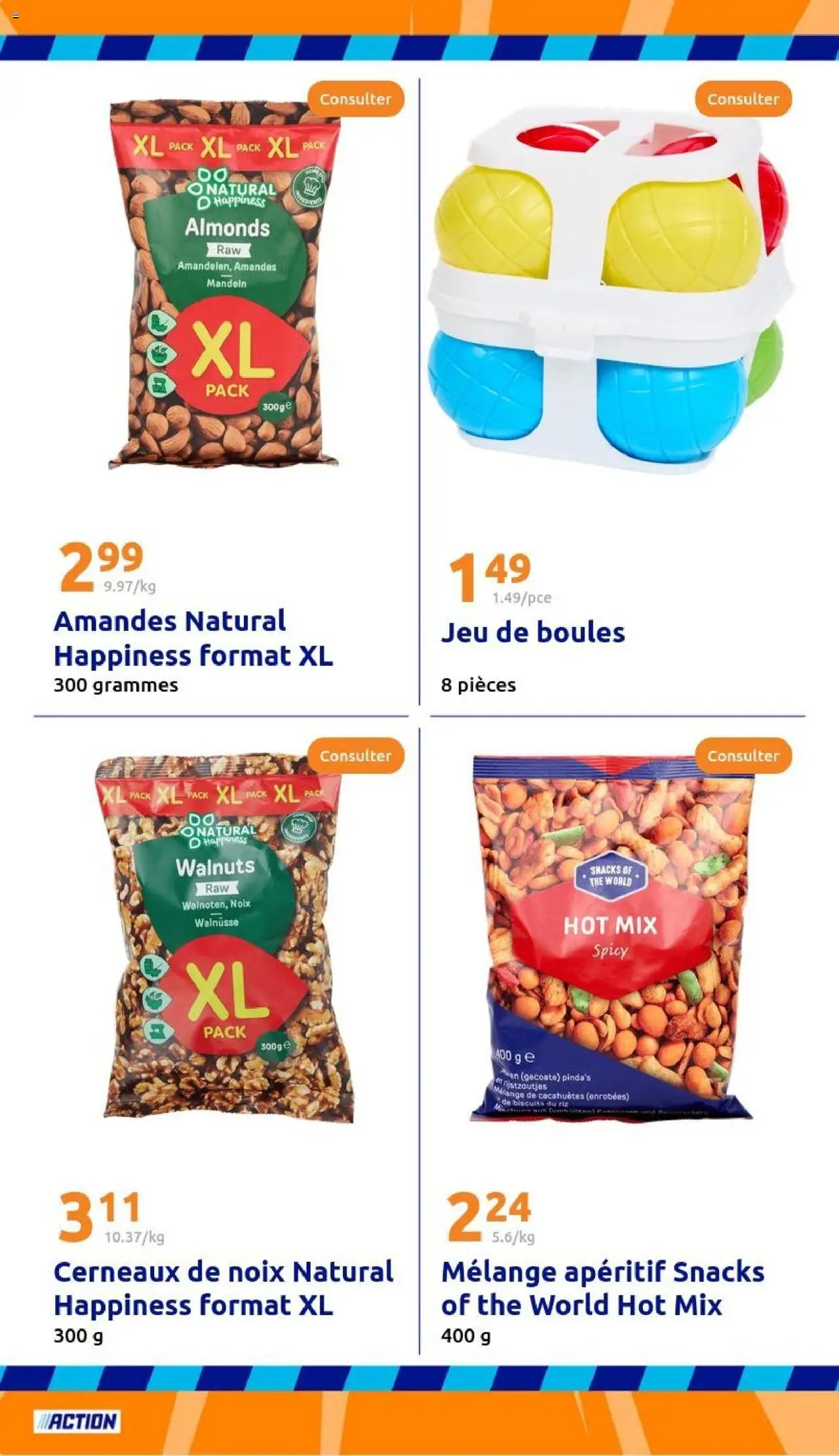  | Page: 28 | Produits: Thé, Noix, Biscuits, Amandes