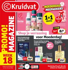 Kruidvat folder week 18 - Voorbeeld van een folder van Kruidvat, geldig van 28.04.2026