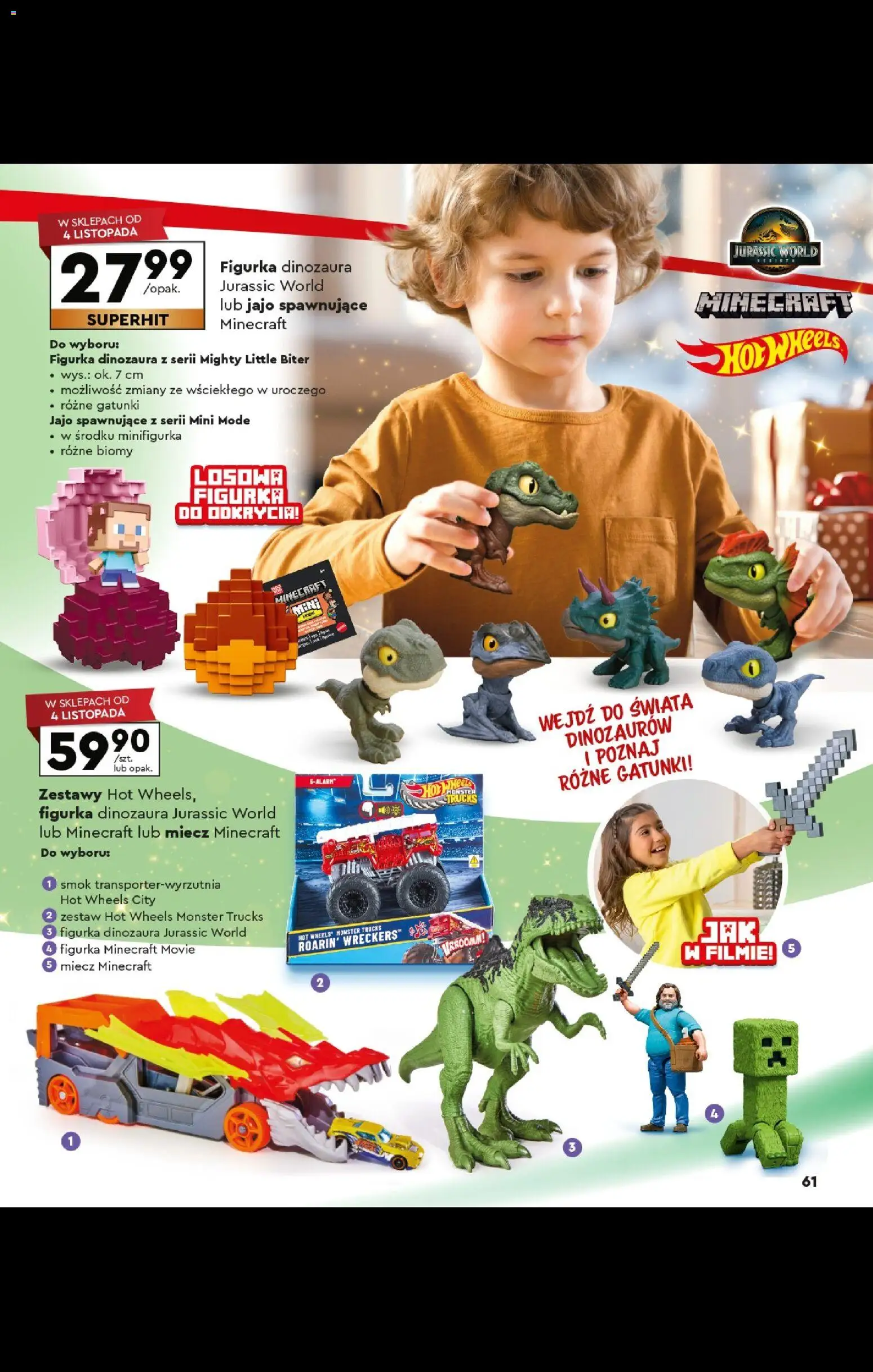 Biedronka gazetka - Kraina zabawek od 27.10.2025 | Strona: 61