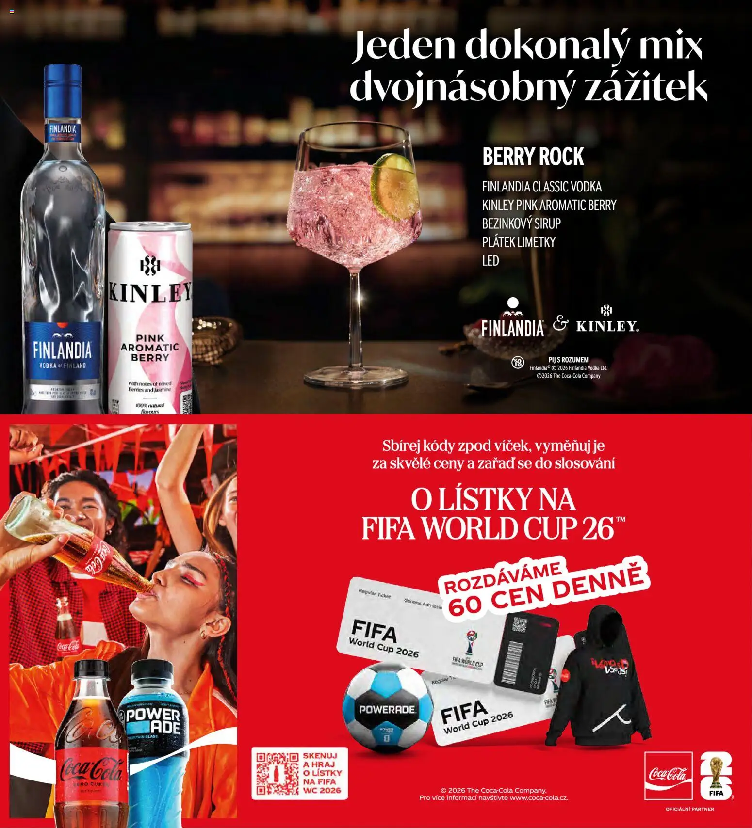 Albert magazín od 01.04.2026 | Strana: 63 | Produkty: Vodka, Limetky, Sirup, Cola