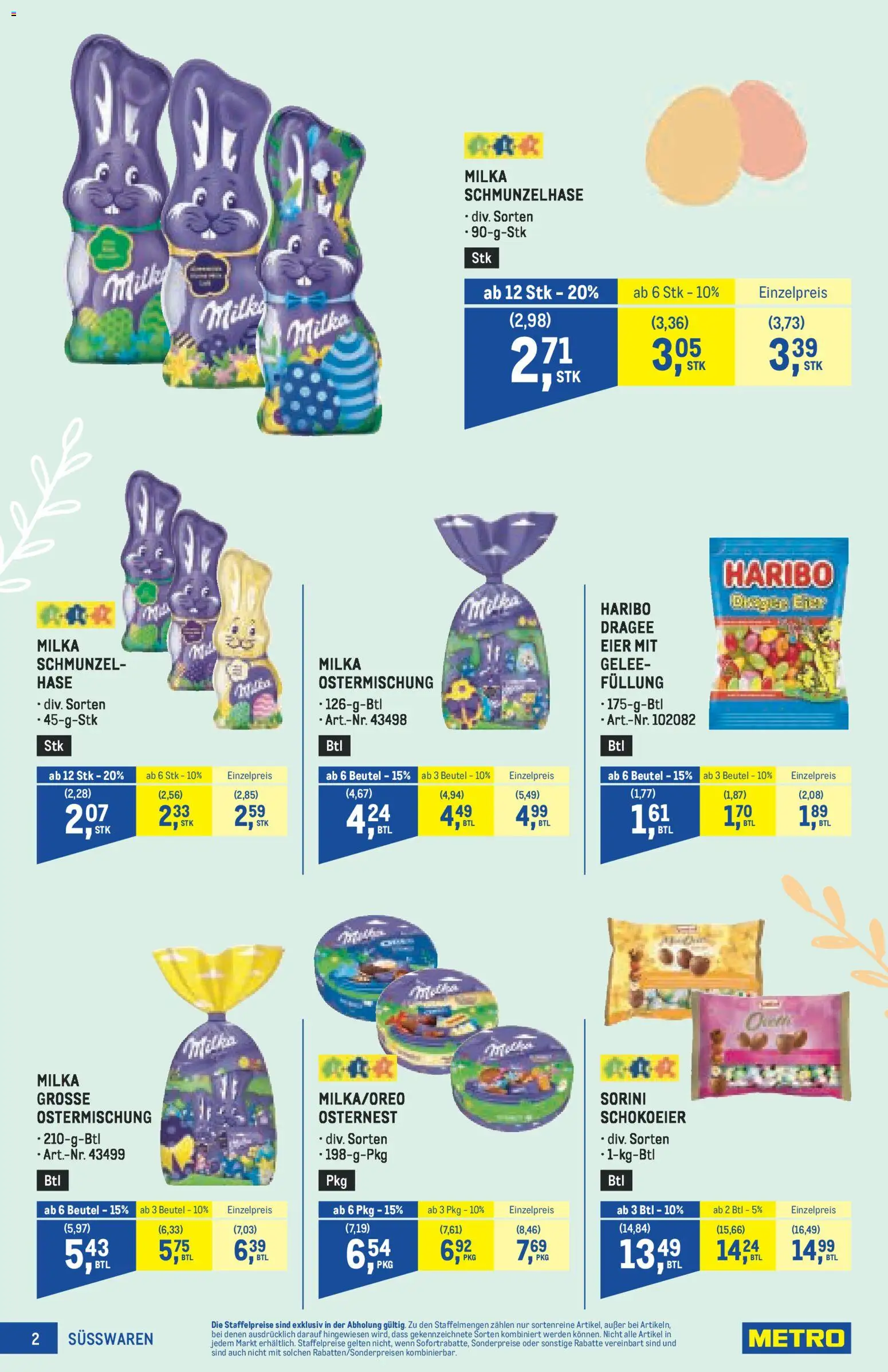 Metro - Ostern & Frühling Spezial gültig ab 19.03.2026 | Seite: 2 | Produkte: Eier