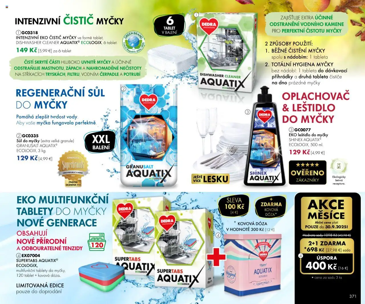 Dedra Katalog september 2025 │ platný od 01.09.2025 | Strana: 62 | Produkty: Tablet