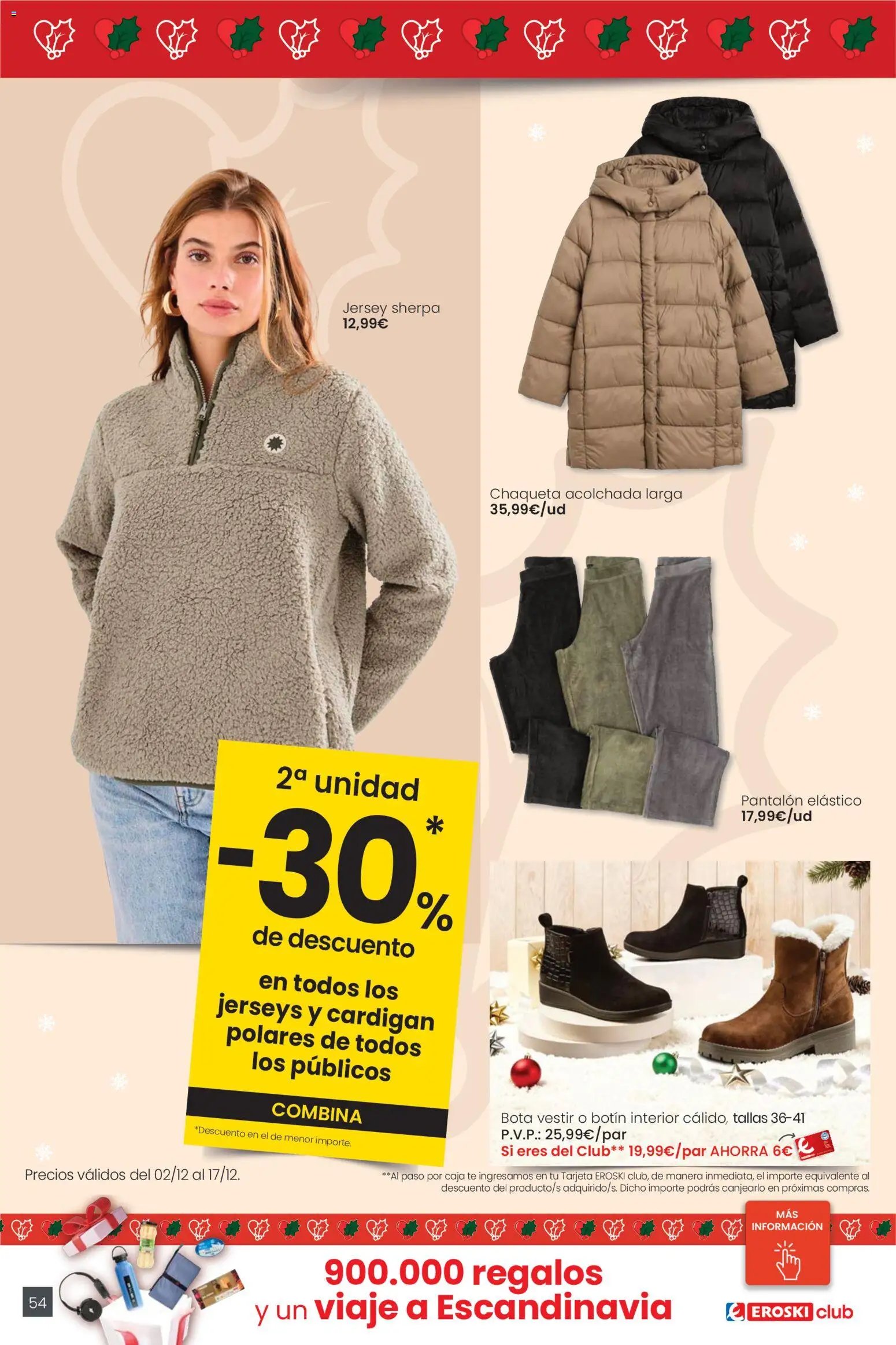 Eroski - Ofertón Navidad  │ válido desde el 27.11.2025 | Página: 54 | Productos: Chaqueta, Té, Caja