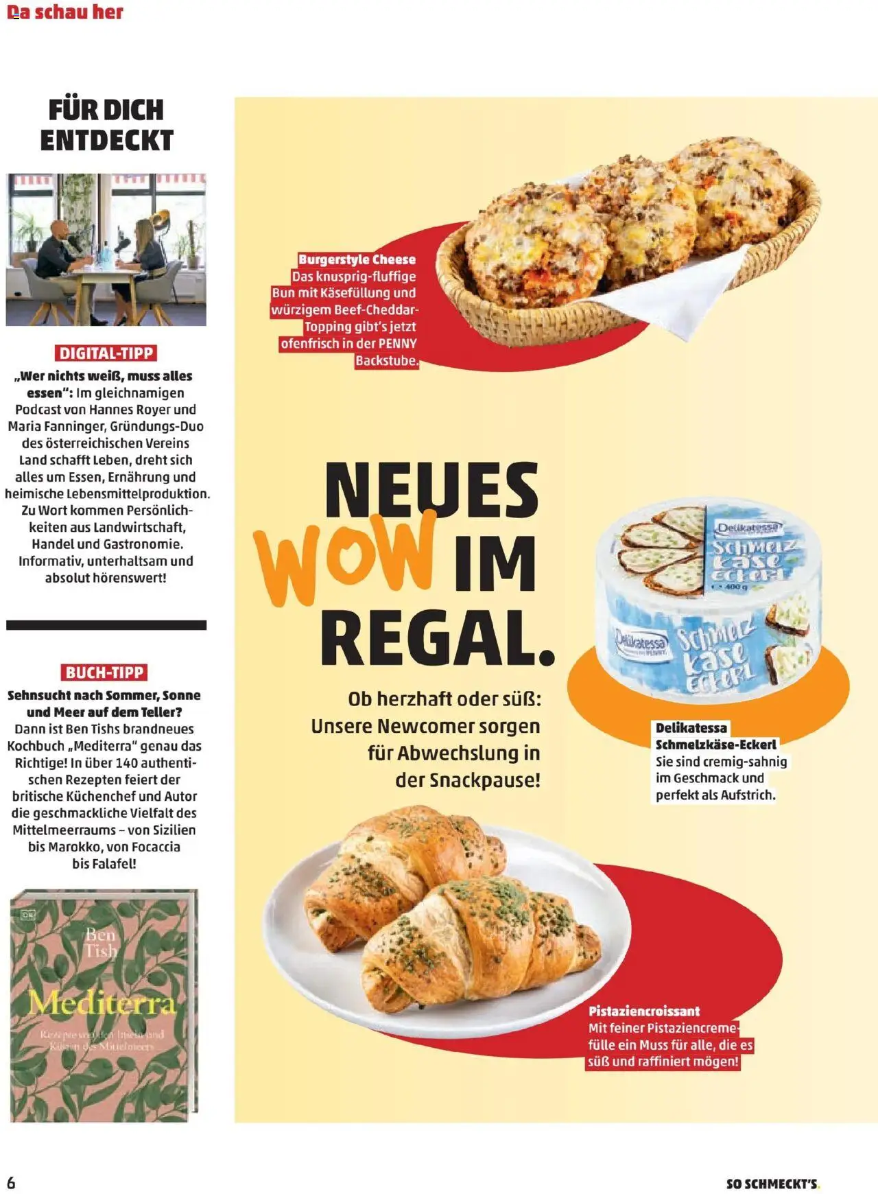 Penny Markt So Schmeckt's - Sommer 2025 gültig ab 01.06.2025 | Seite: 6 | Produkte: Käse