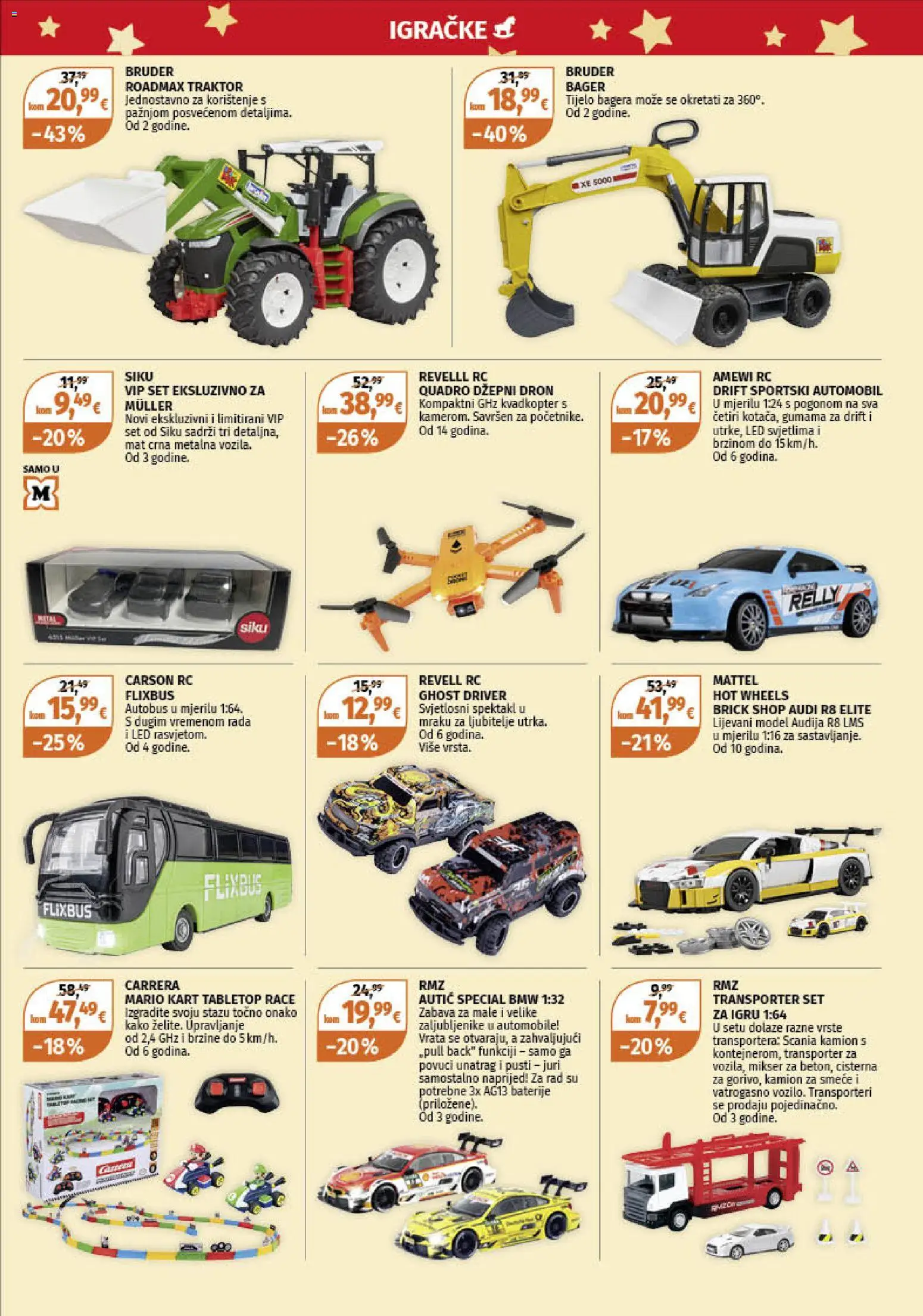 Müller katalog | vrijedi od 15.12.2025 | Stranica: 9 | Proizvodi: Mikser, Vrata, Baterije, Traktor