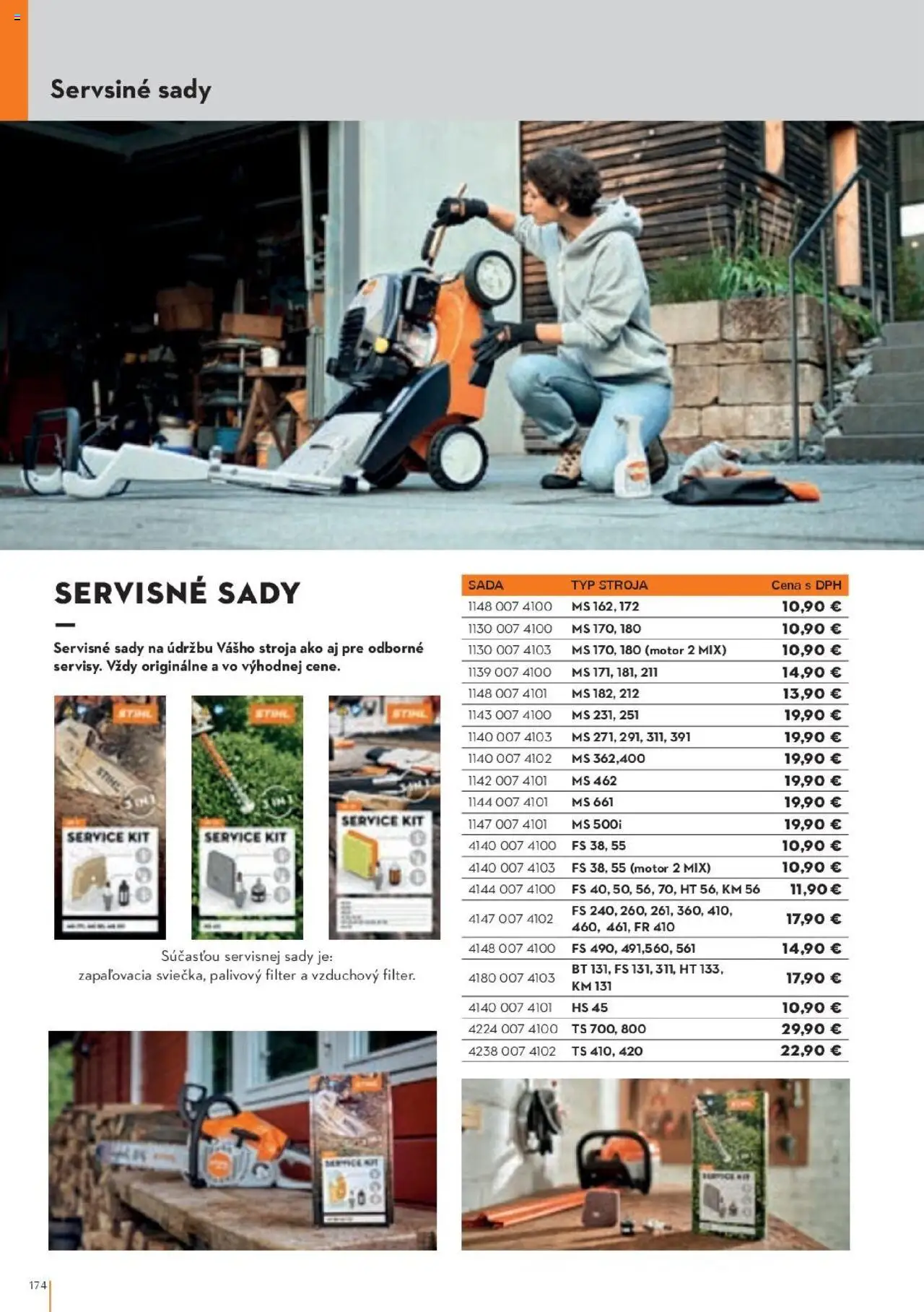 Nové STIHL akcie – leták je platný od 29.09.2025 | Strana: 174