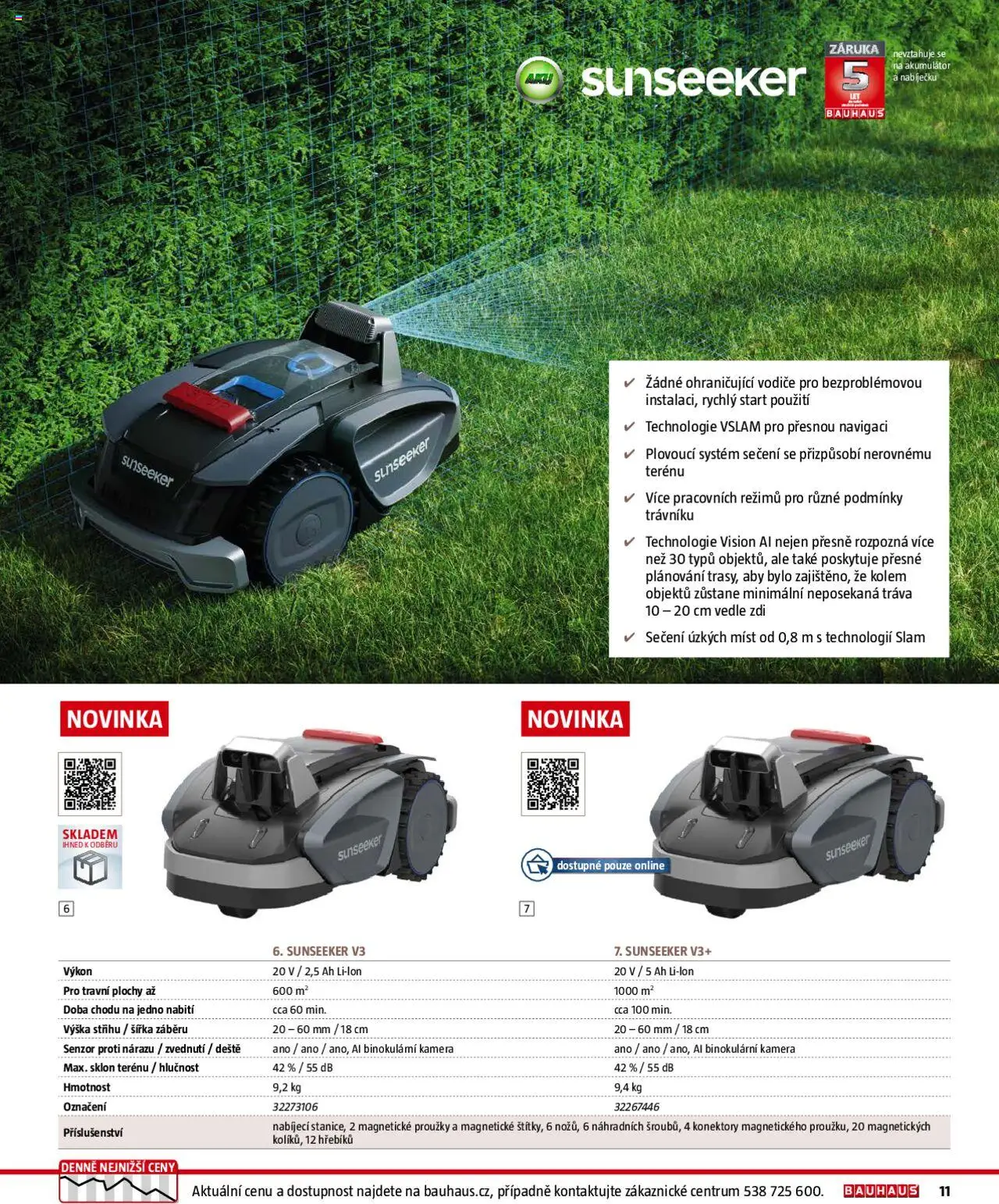 Bauhaus katalog Zahradní technika od 01.04.2025 | Strana: 11 | Produkty: Kamera