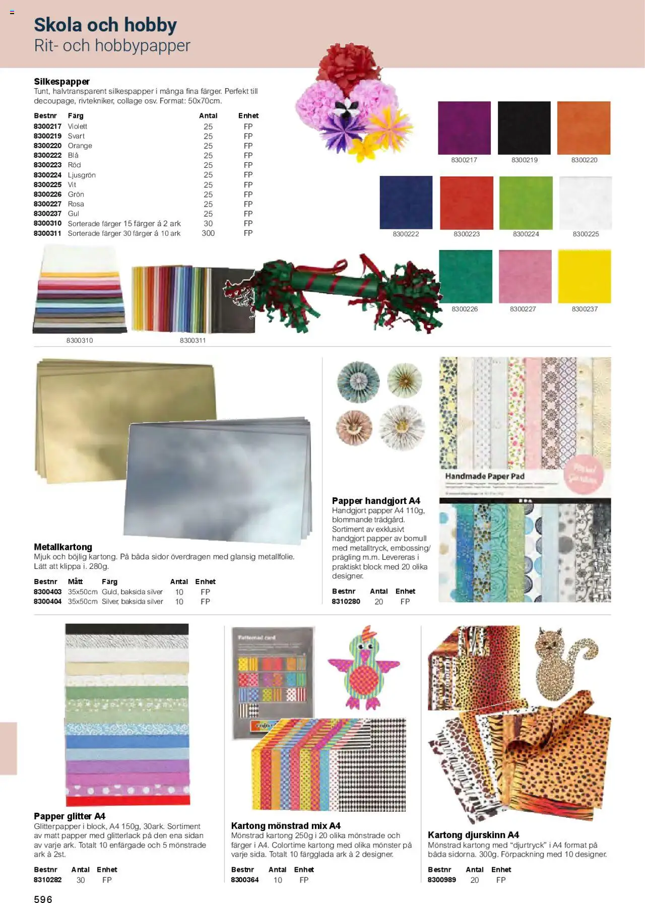 Office Depot reklamblad aktuell från 01.02.2025 | Sida: 598 | Produkter: Papper, Kartong
