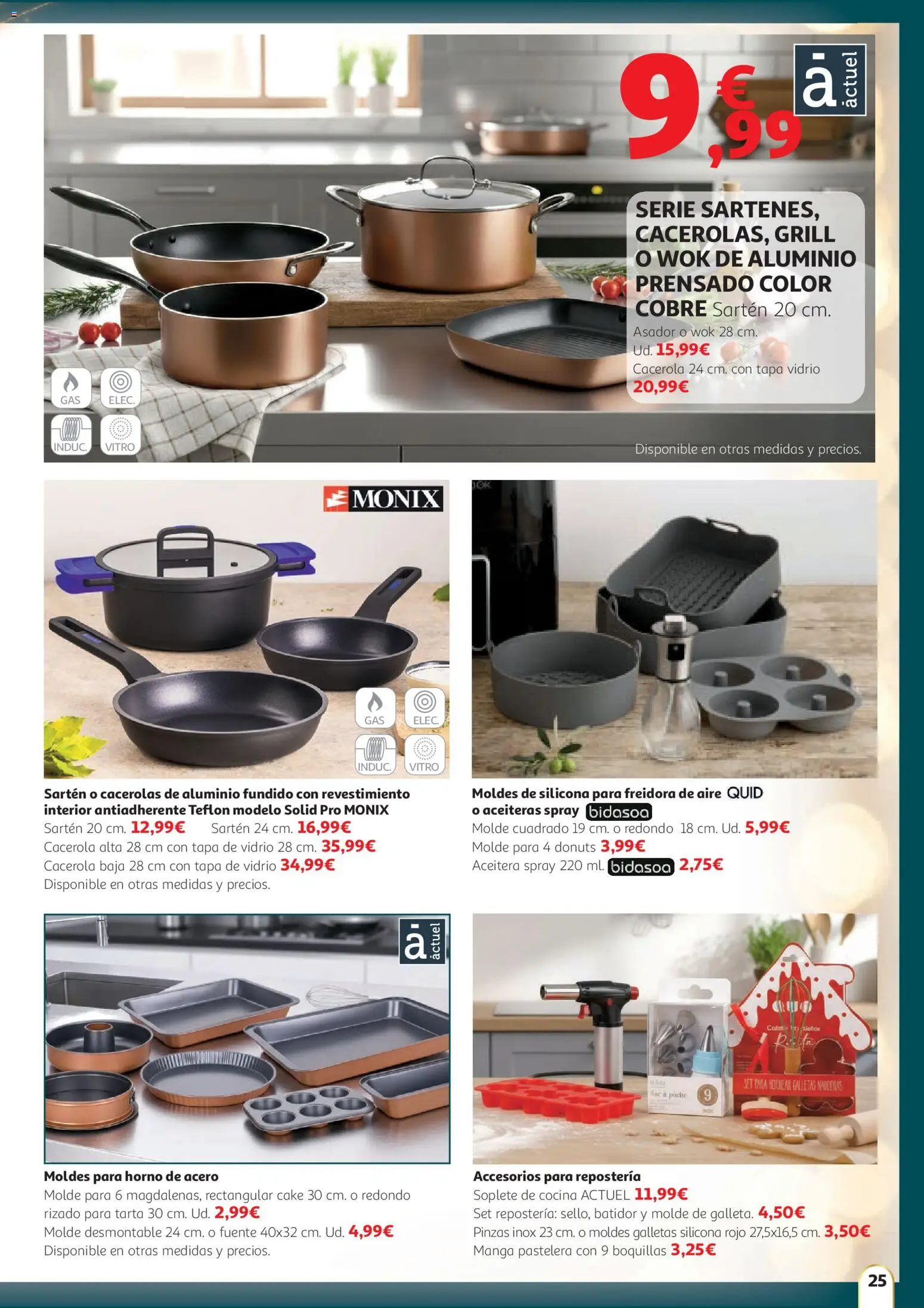 Alcampo - HP Unico │ válido desde el 11.12.2025 | Página: 25 | Productos: Galletas, Cocina, Freidora, Donuts