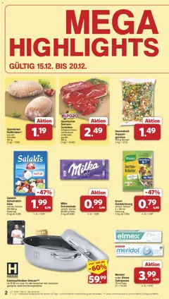 Famila Nordwest - Markt - Angebote ab 14.12.2025 gültig | Seite: 2 | Produkte: Schokolade, Milka, Salakis, Salat