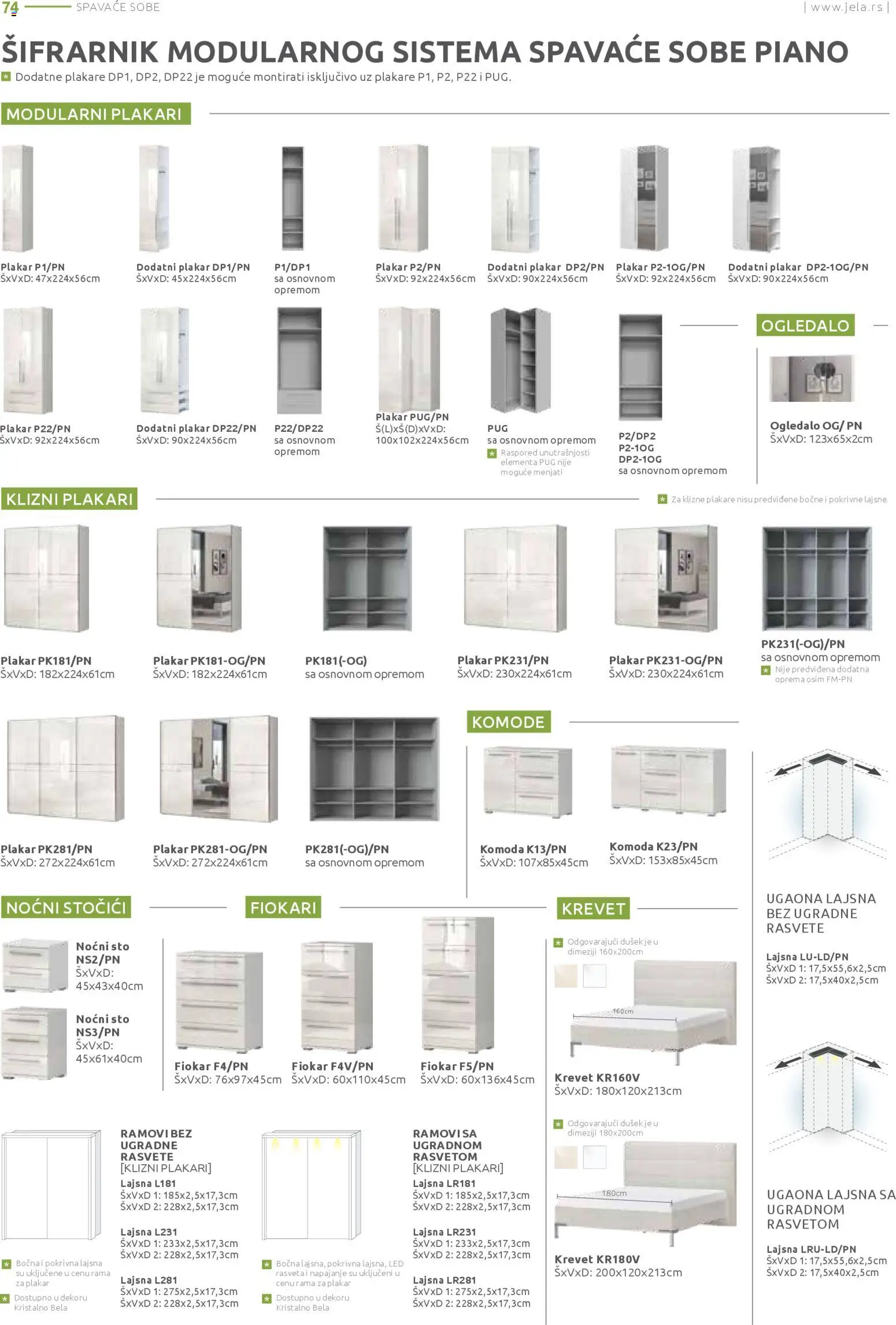 Jela katalog - važi od 15.12.2025 | Strana: 74 | Proizvode: Krevet, Komoda, Sto, Ogledalo