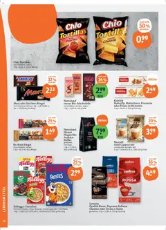 Tegut Prospekt - gültig ab dem 21.08.2025 | Seite: 16 | Produkte: Kellogg's, Mars, Paprika, Chio tortillas