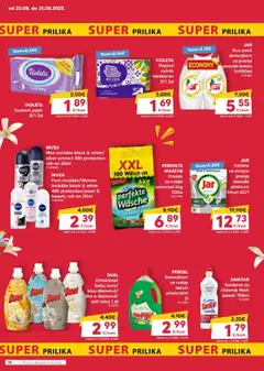 Pivac katalog | vrijedi od 25.08.2025 | Stranica: 10 | Proizvodi: Omekšivač, Ručnik, Toaletni papir, Nivea