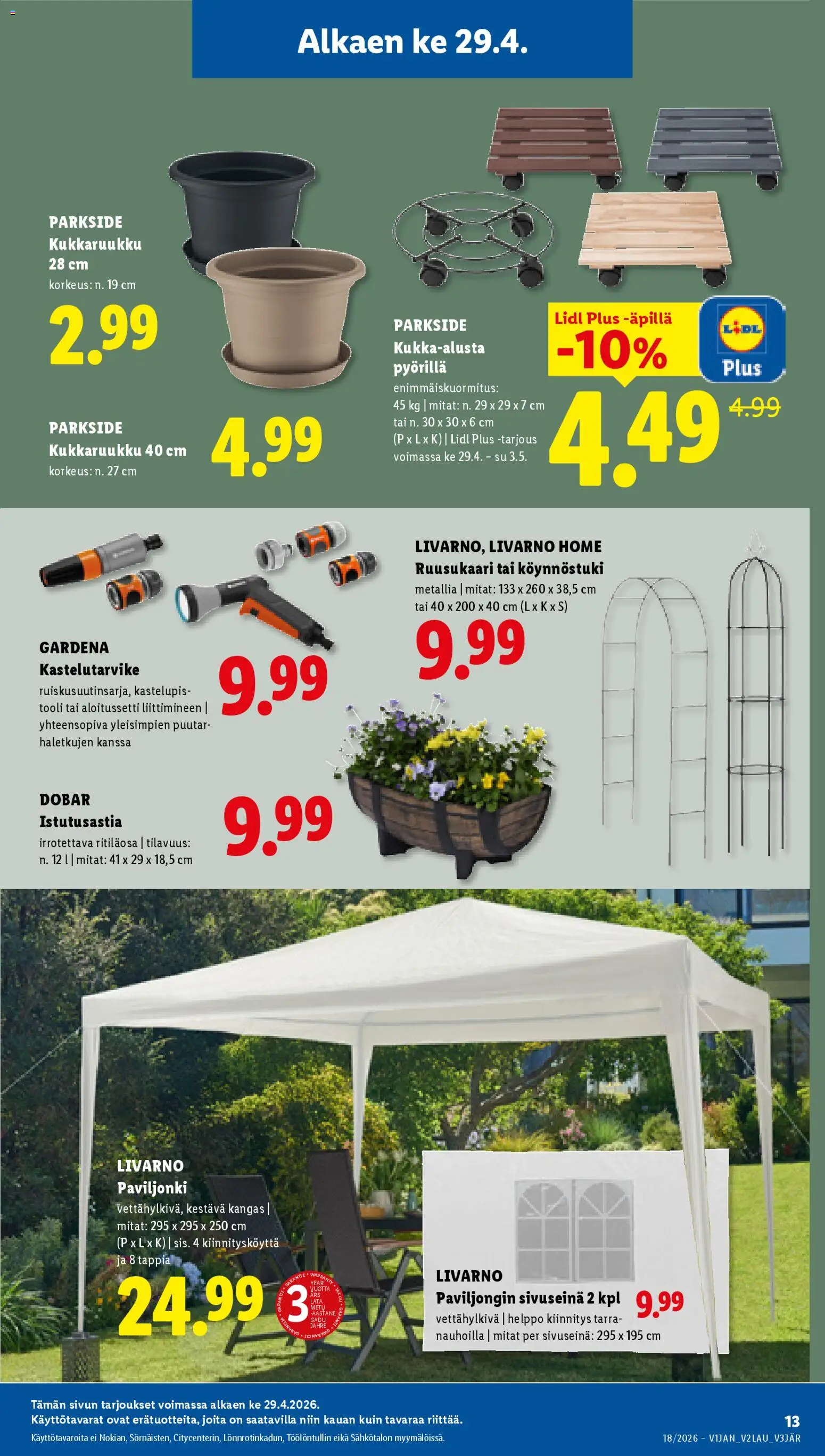 Lidl tarjoukset - Helsinki – voimassa 29.04.2026 alkaen | Sivu: 19