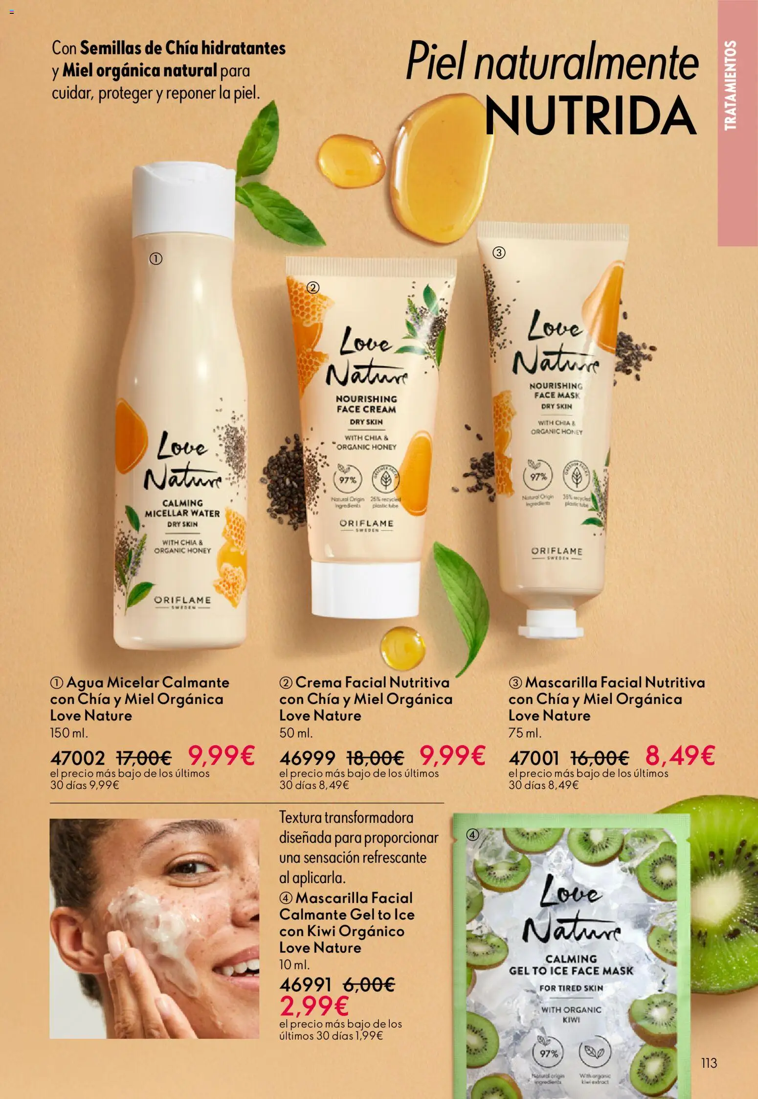 Oriflame - Catálogo Campaña 3 │ válido desde el 18.02.2026 | Página: 113 | Productos: Agua micelar, Ψηφιακή κάμερα, Crema facial, Mascarilla facial