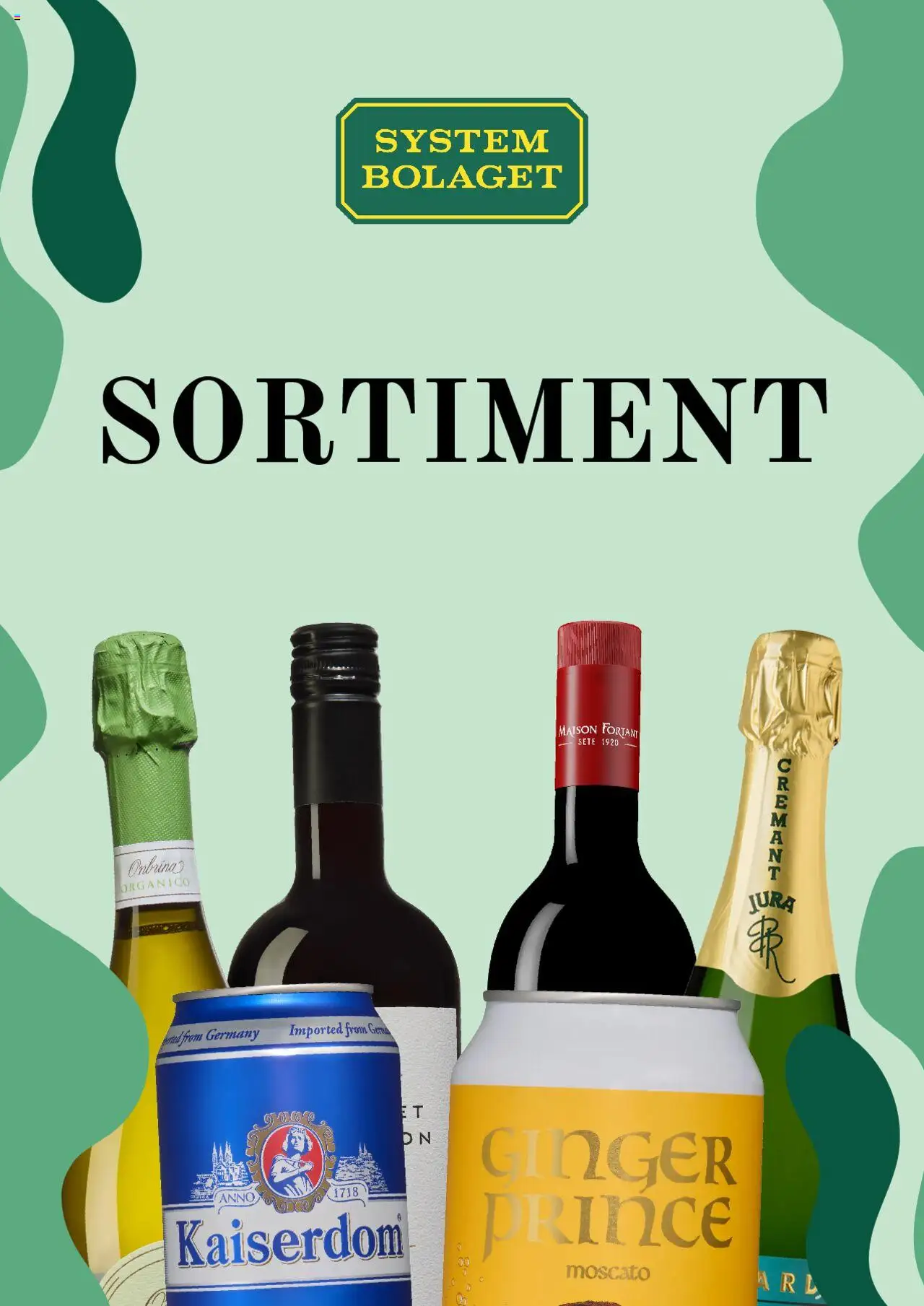 Systembolaget reklamblad aktuell från 01.08.2025 | Sida: 1