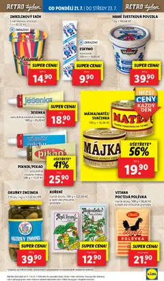 Lidl leták od 21.07.2025 | Strana: 19 | Produkty: Povidla, Krém, Okurky, Okurky Znojmia