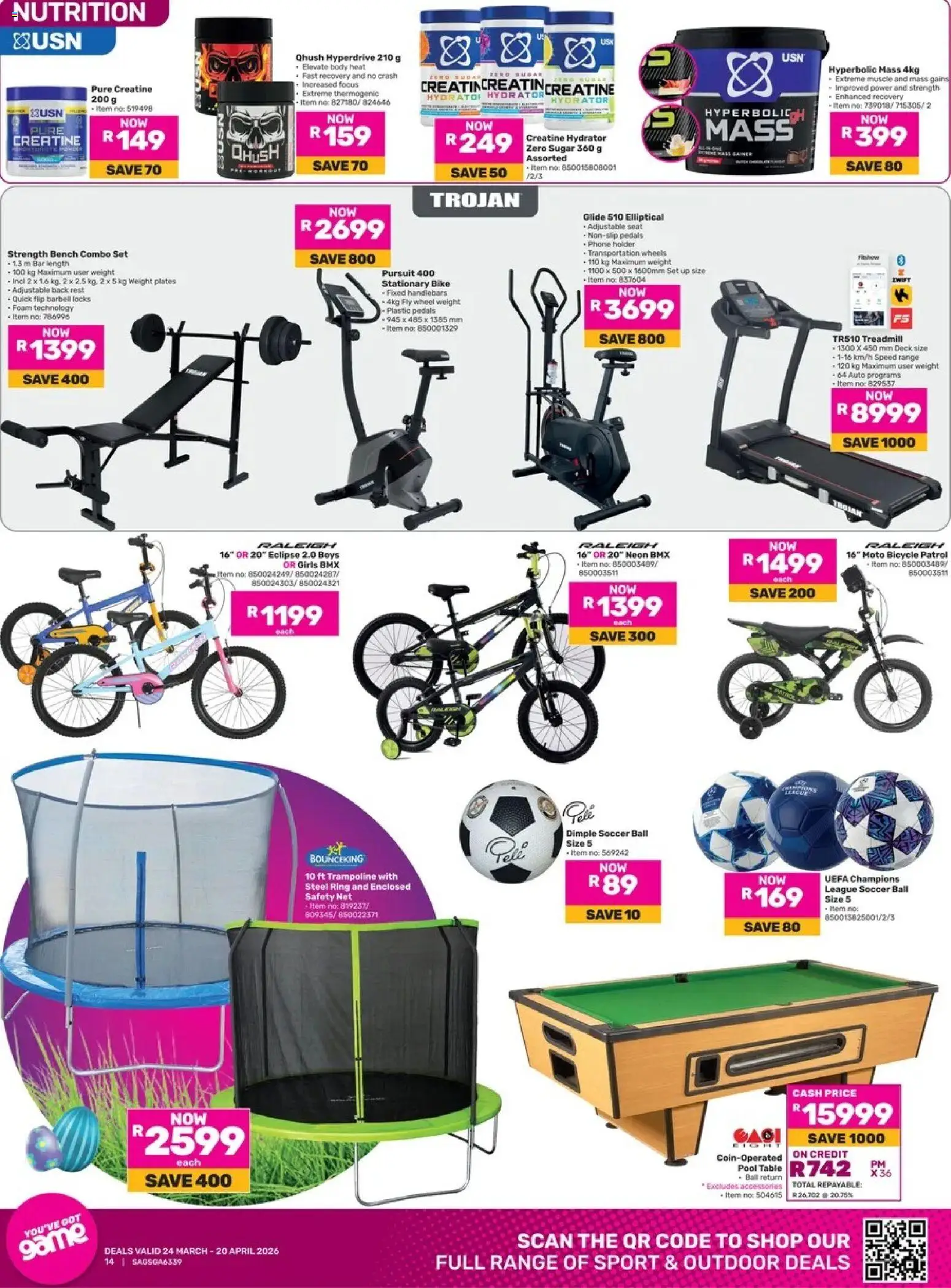 New Game catalogue – valid from 24.03.2026 | Page: 14 | Products: Phone, Table, Foam, Sugar